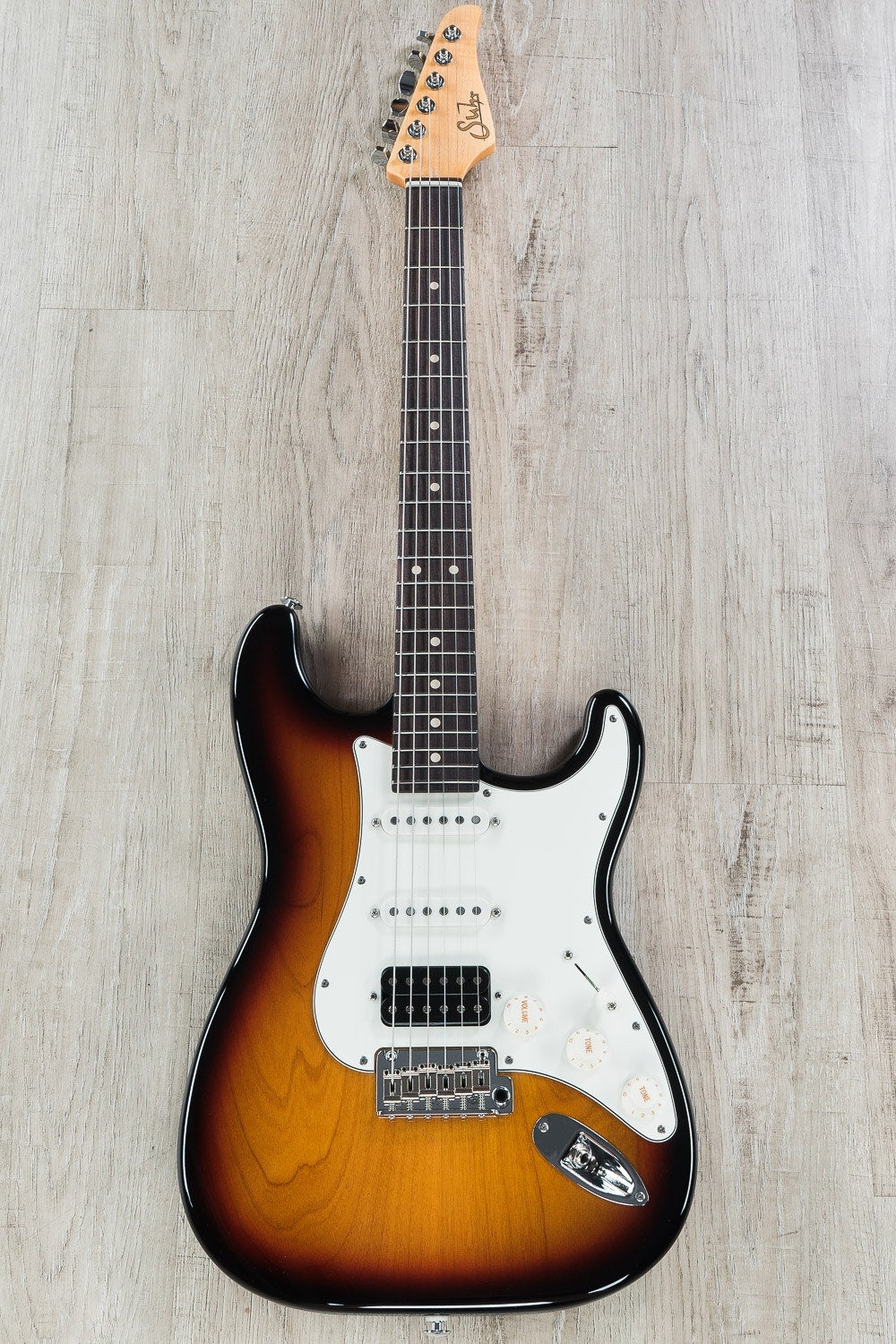 Suhr Classic Pro HSS Electric Guitar, Indian Rosewood Fingerboard, SSCII, Gig Bag - 3-Tone Burst