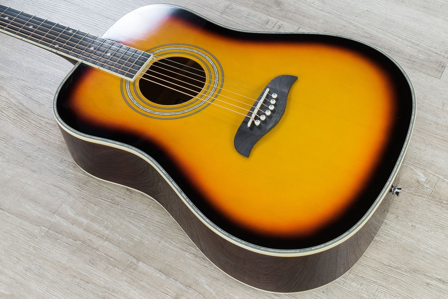 Oscar Schmidt OG2 Dreadnought Acoustic Guitar - Tobacco Sunburst