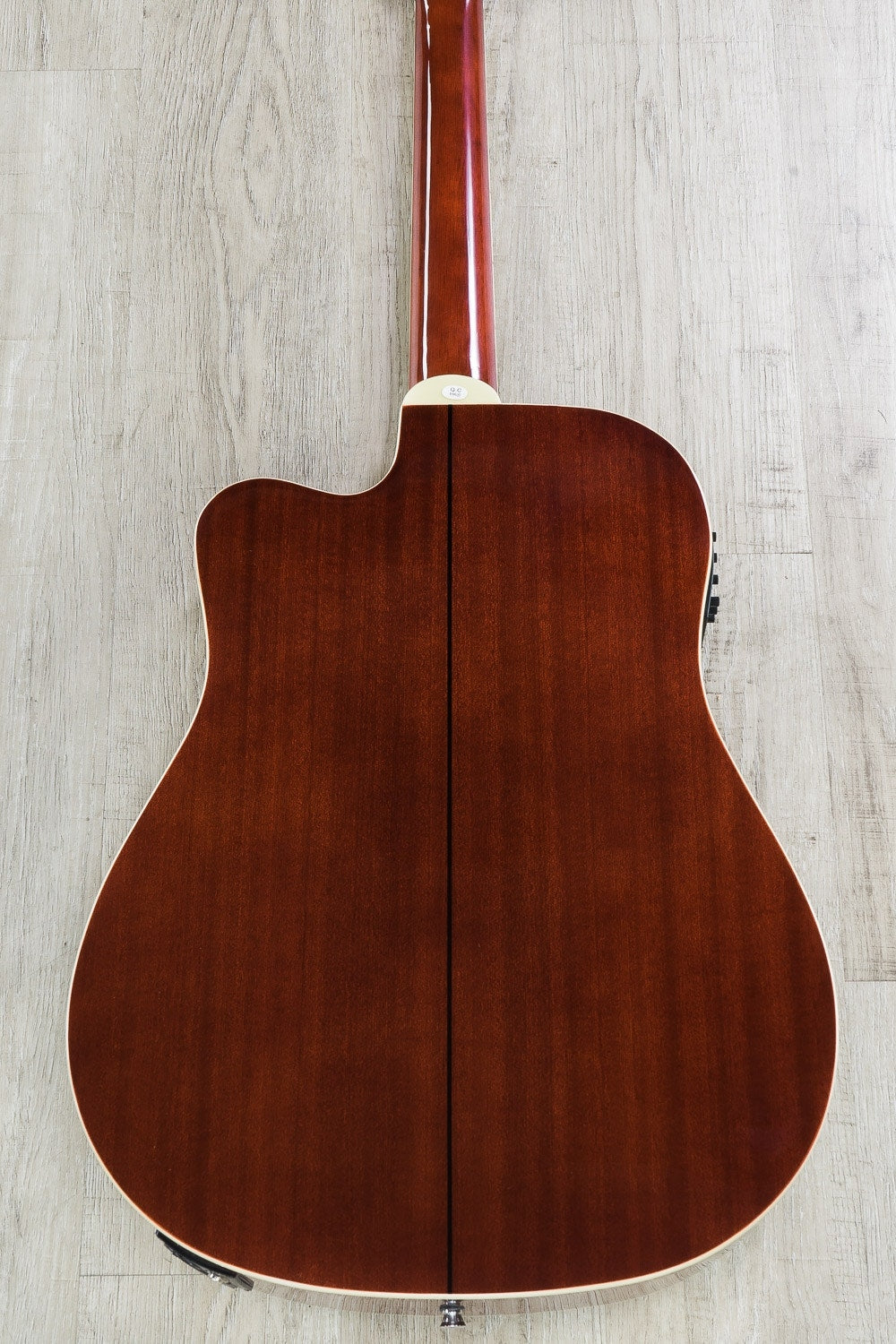 Oscar Schmidt OD312CE 12-String Dreadnought Acoustic-Electric Guitar - Black Cherry