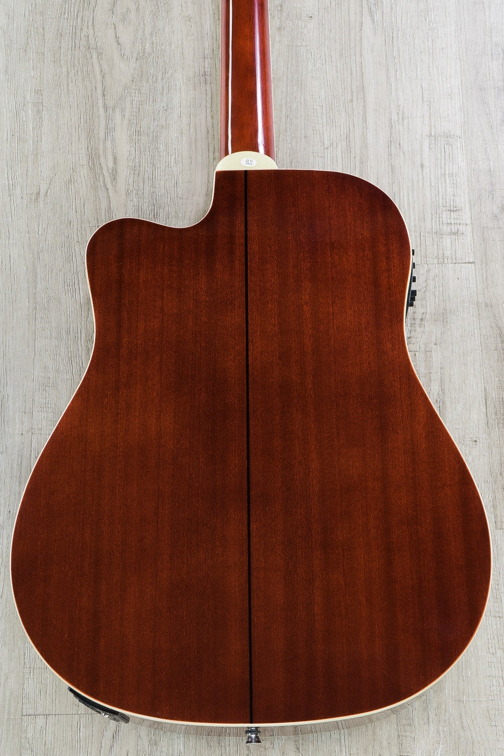 Oscar Schmidt OD312CE 12-String Dreadnought Acoustic-Electric Guitar - Black Cherry