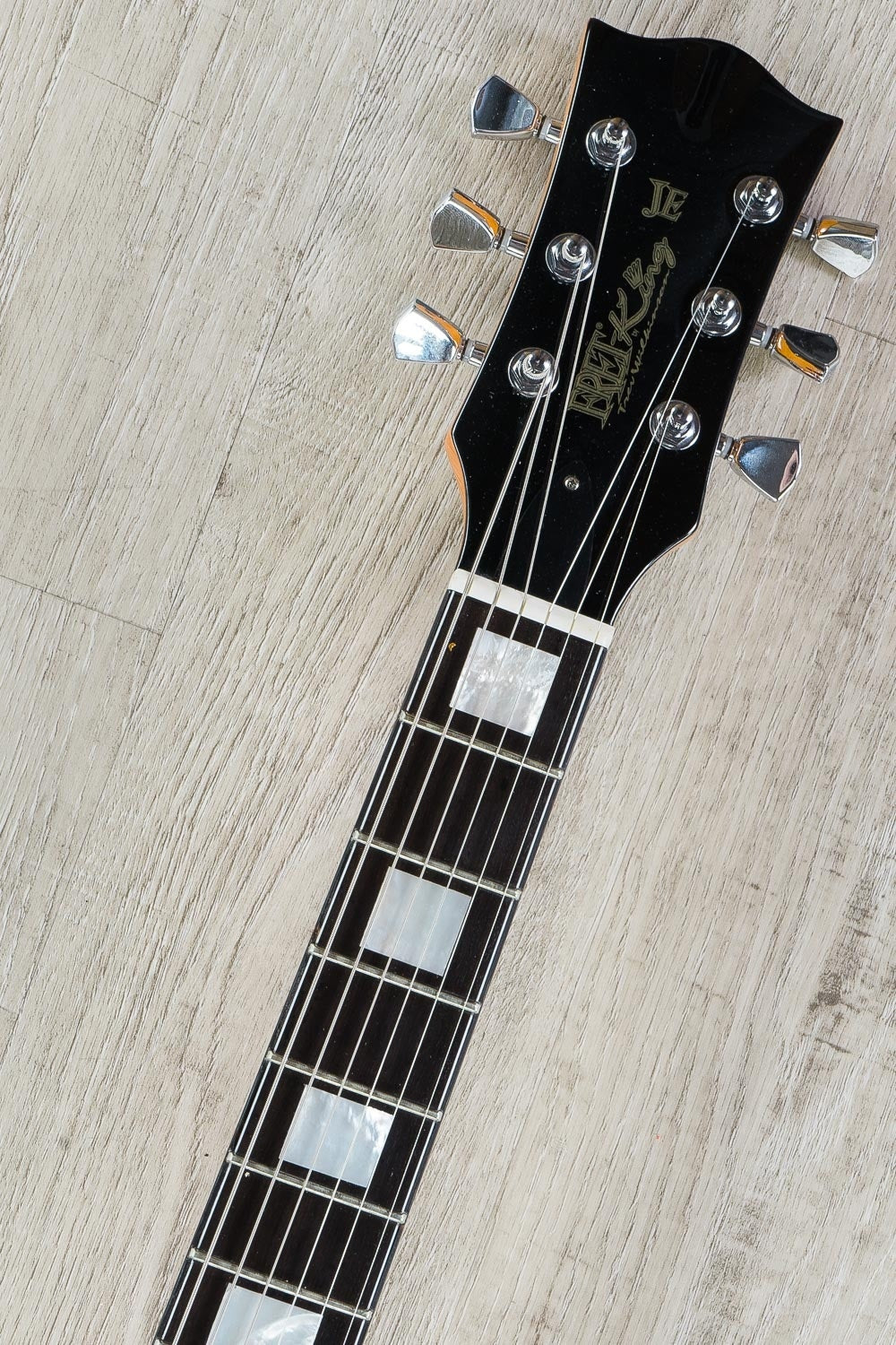 Fret King FKV3JE Black Label John Etheridge Electric Guitar - Honey (Exhibition Stock)