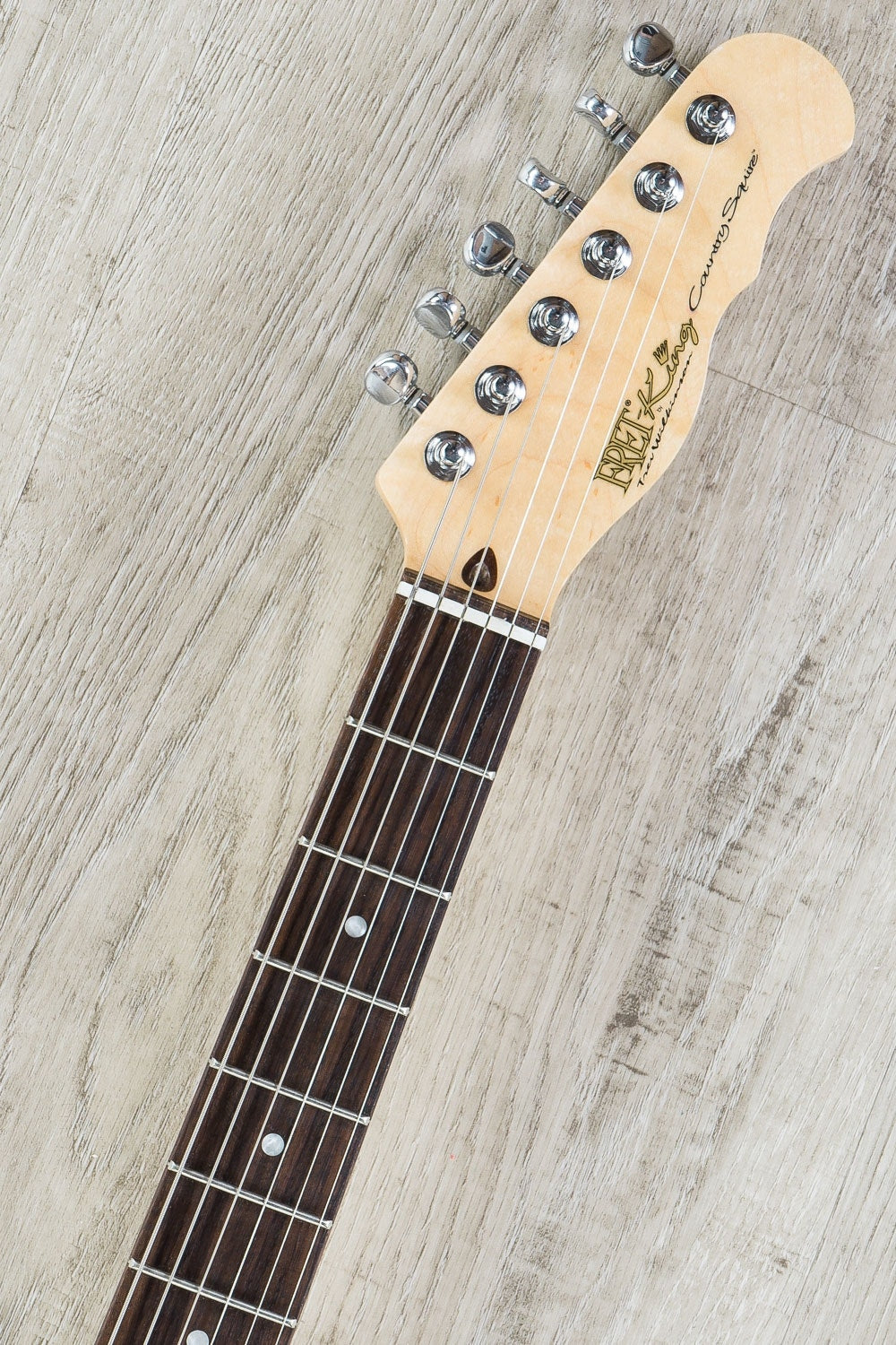 Fret King FKV22HB Black Label Country Squire Semitone Deluxe Electric Guitar - Honeyburst (Exhibition Stock)