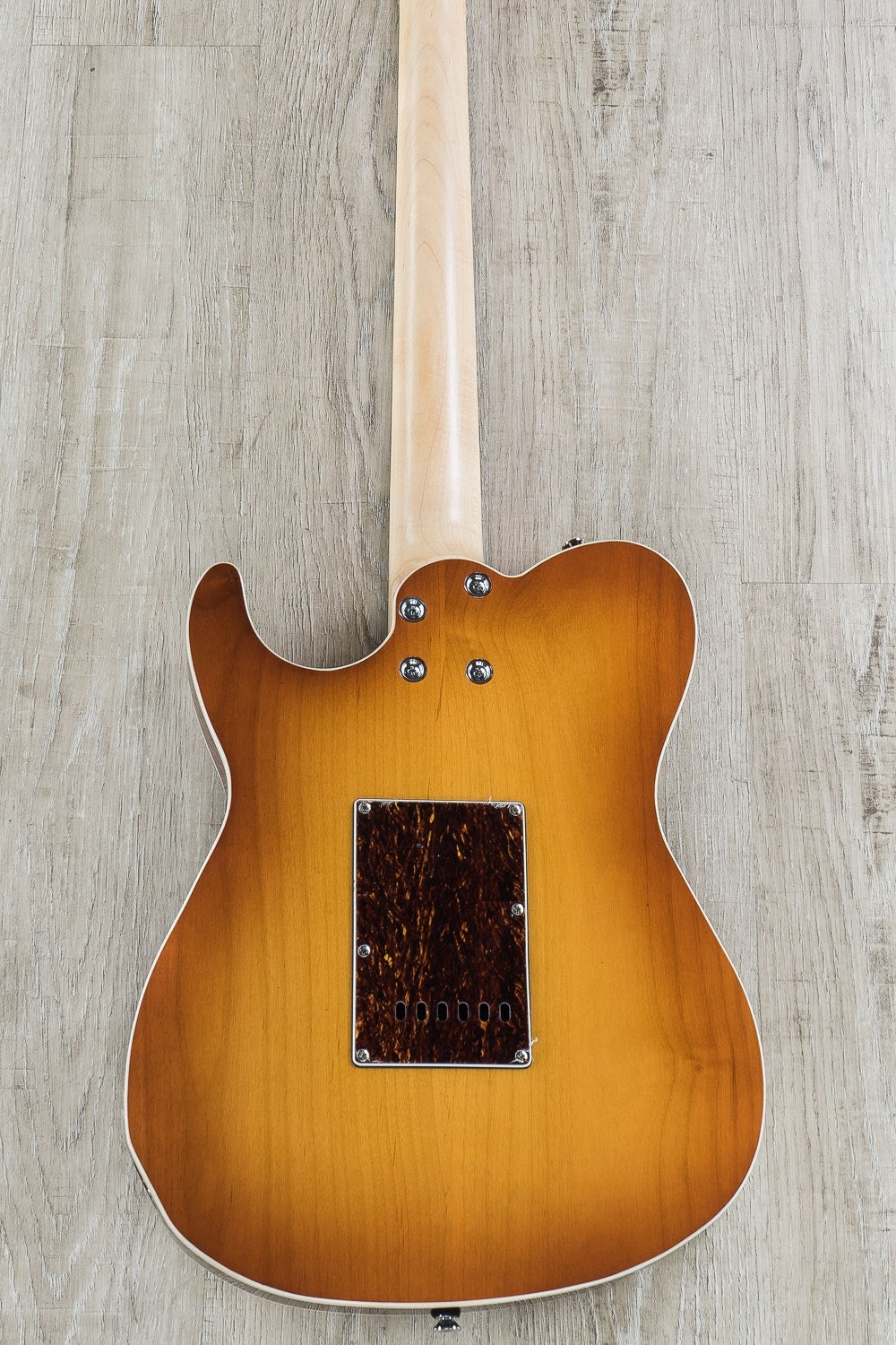 Fret King FKV22HB Black Label Country Squire Semitone Deluxe Electric Guitar - Honeyburst (Exhibition Stock)
