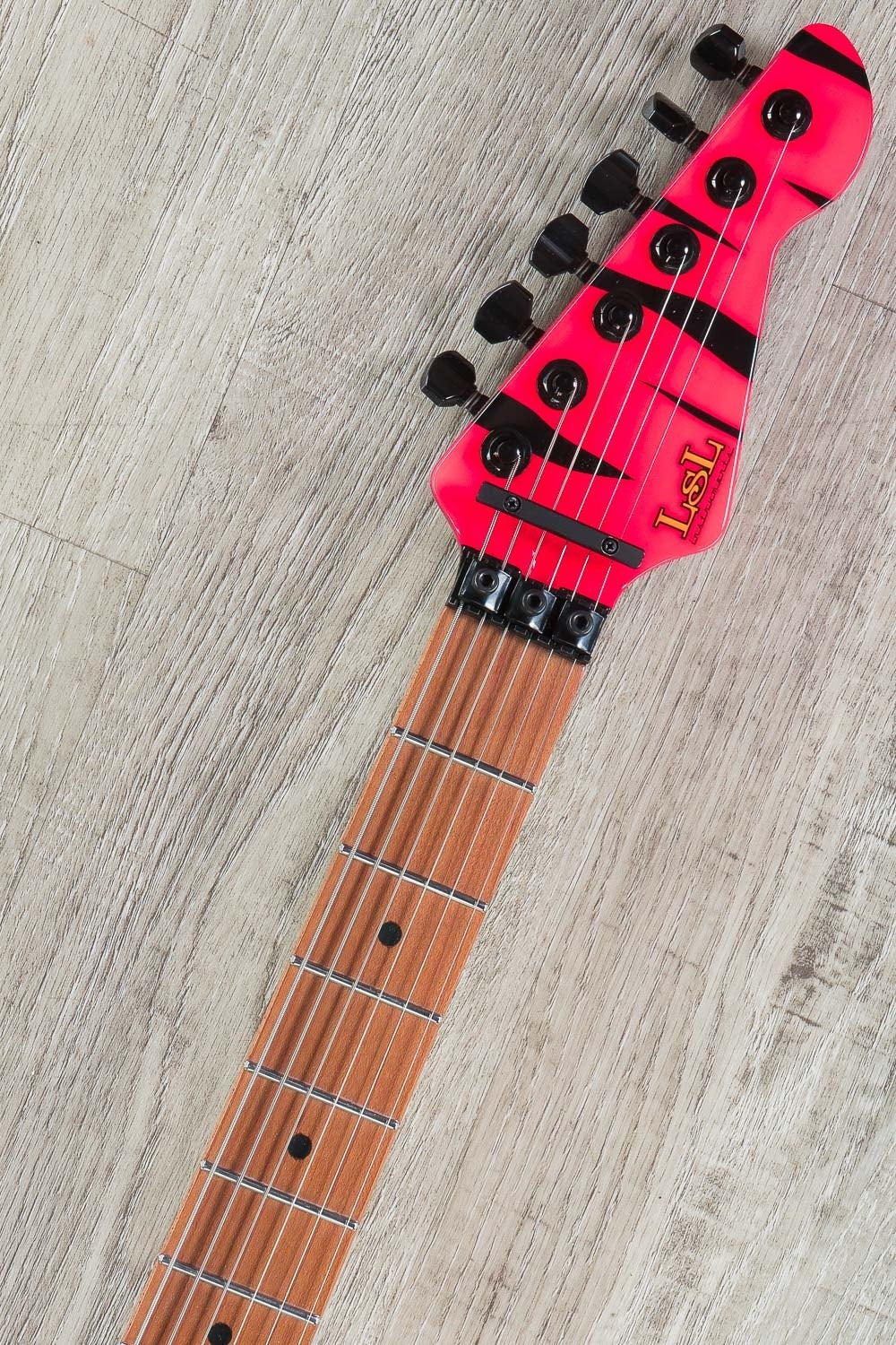 LsL XT-2 Solidbody Electric Guitar, Baked Maple Neck, Gotoh Floyd Rose Bridge - Hot Pink