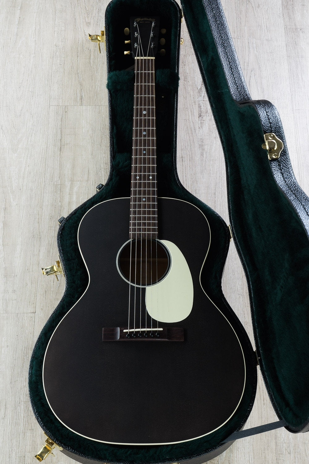 Martin 17 Series 00L-17 Grand Concert Acoustic Guitar with Hard Case - Black Smoke