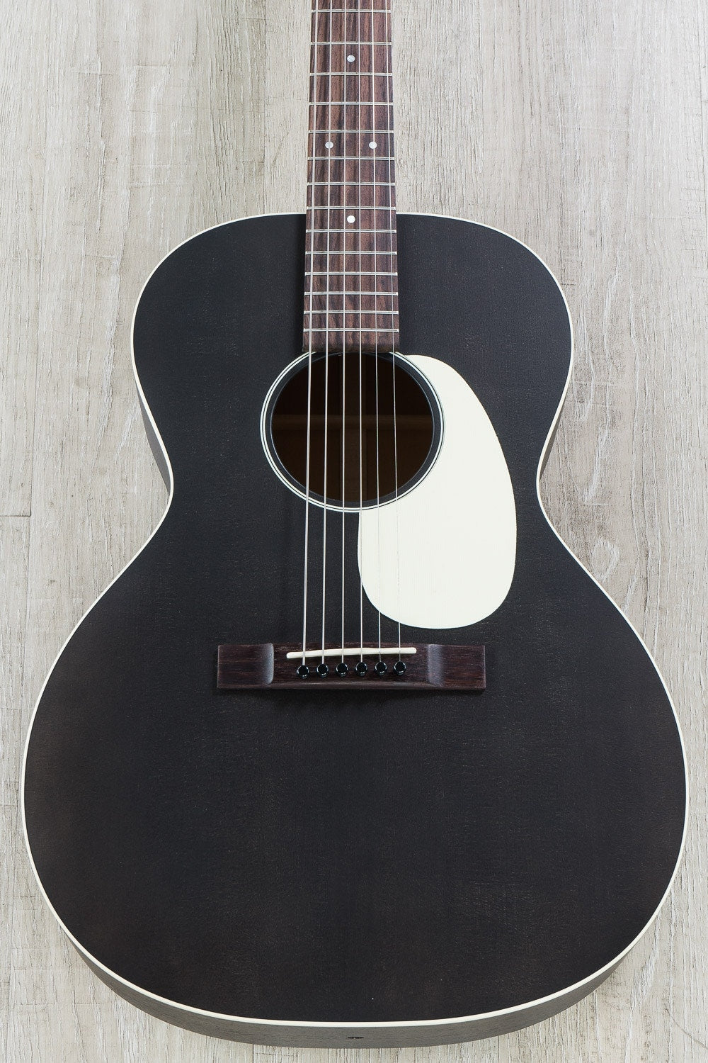 Martin 17 Series 00L-17 Grand Concert Acoustic Guitar with Hard Case - Black Smoke
