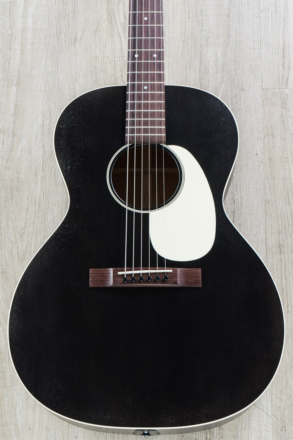Martin 17 Series 00L-17E Grand Concert Acoustic-Electric Guitar with Hard Case - Black Smoke