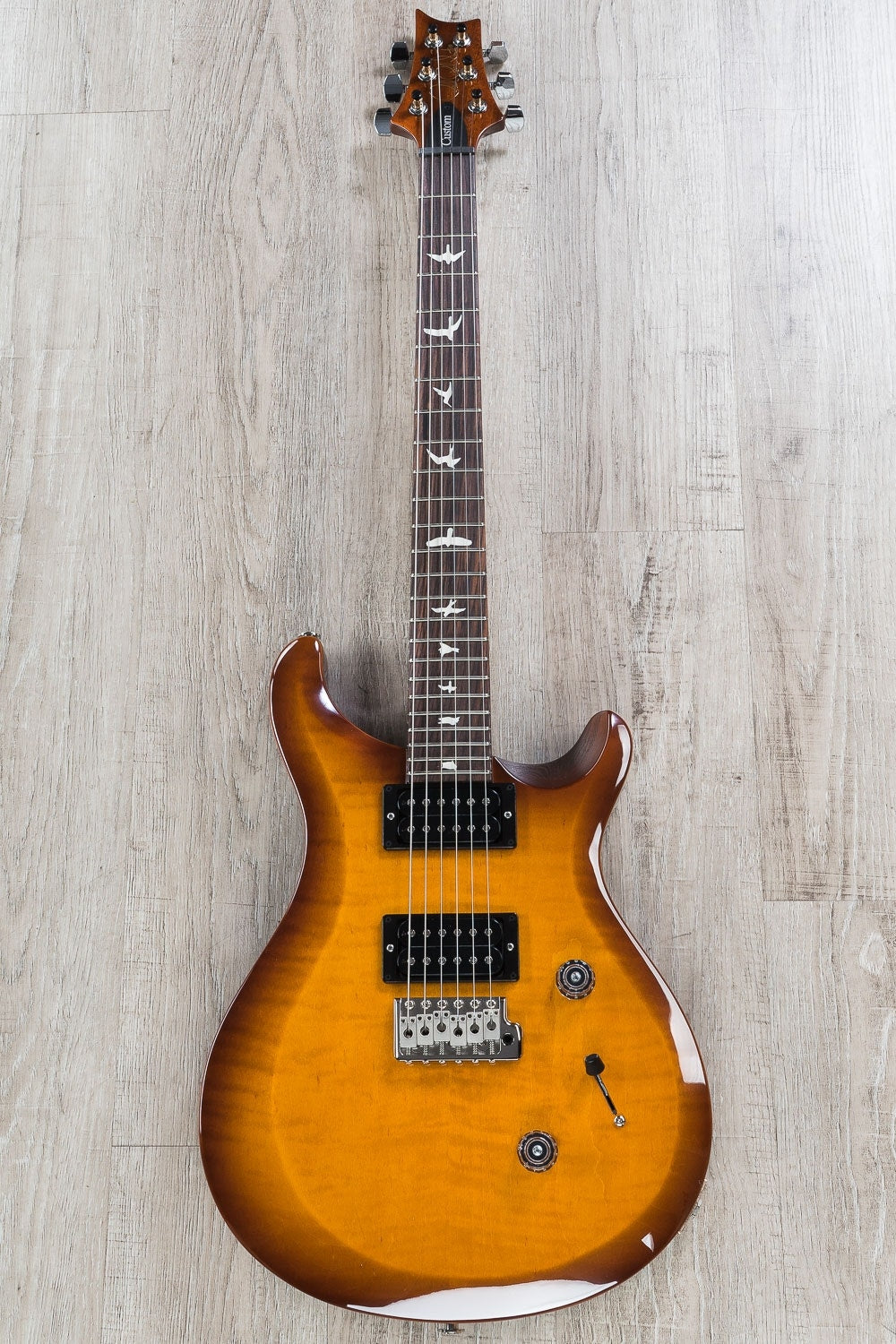 PRS Paul Reed Smith S2 Custom 24 Electric Guitar with Gig Bag - Violin Amber Sunburst