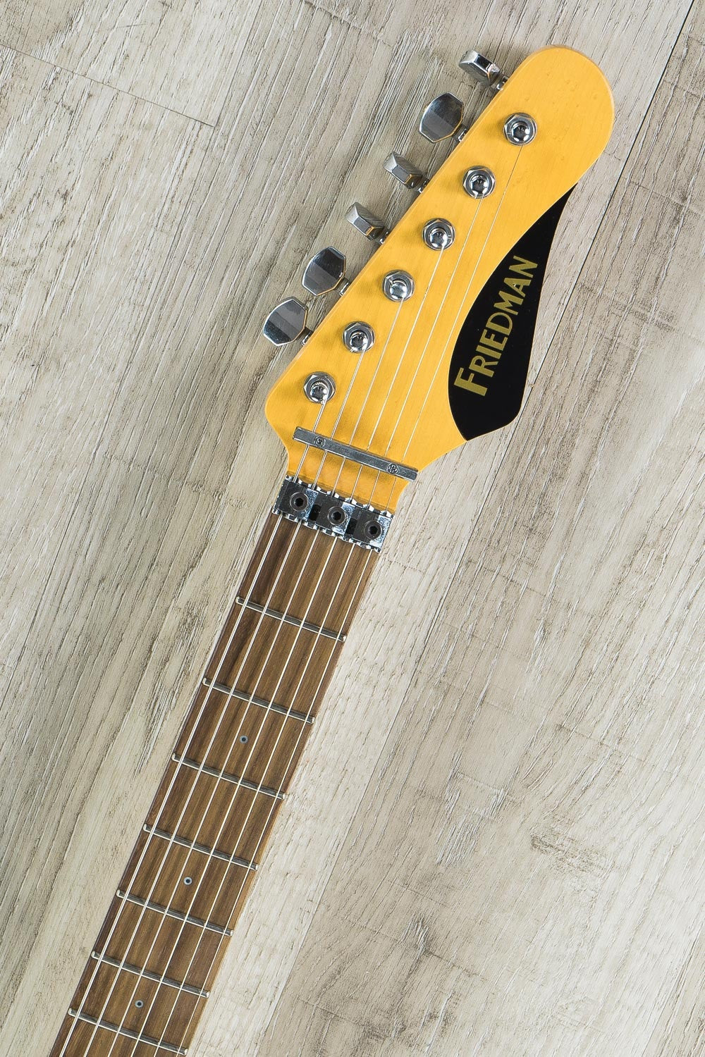 Friedman Guitars Cali Electric Guitar, Rosewood Fingerboard, Transparent White