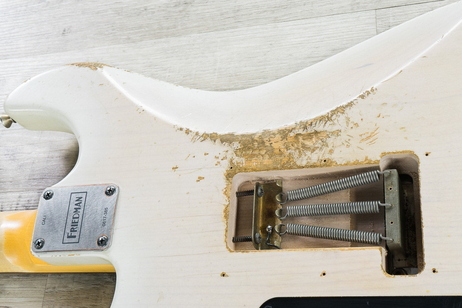 Friedman Guitars Cali Electric Guitar, Rosewood Fingerboard, Transparent White