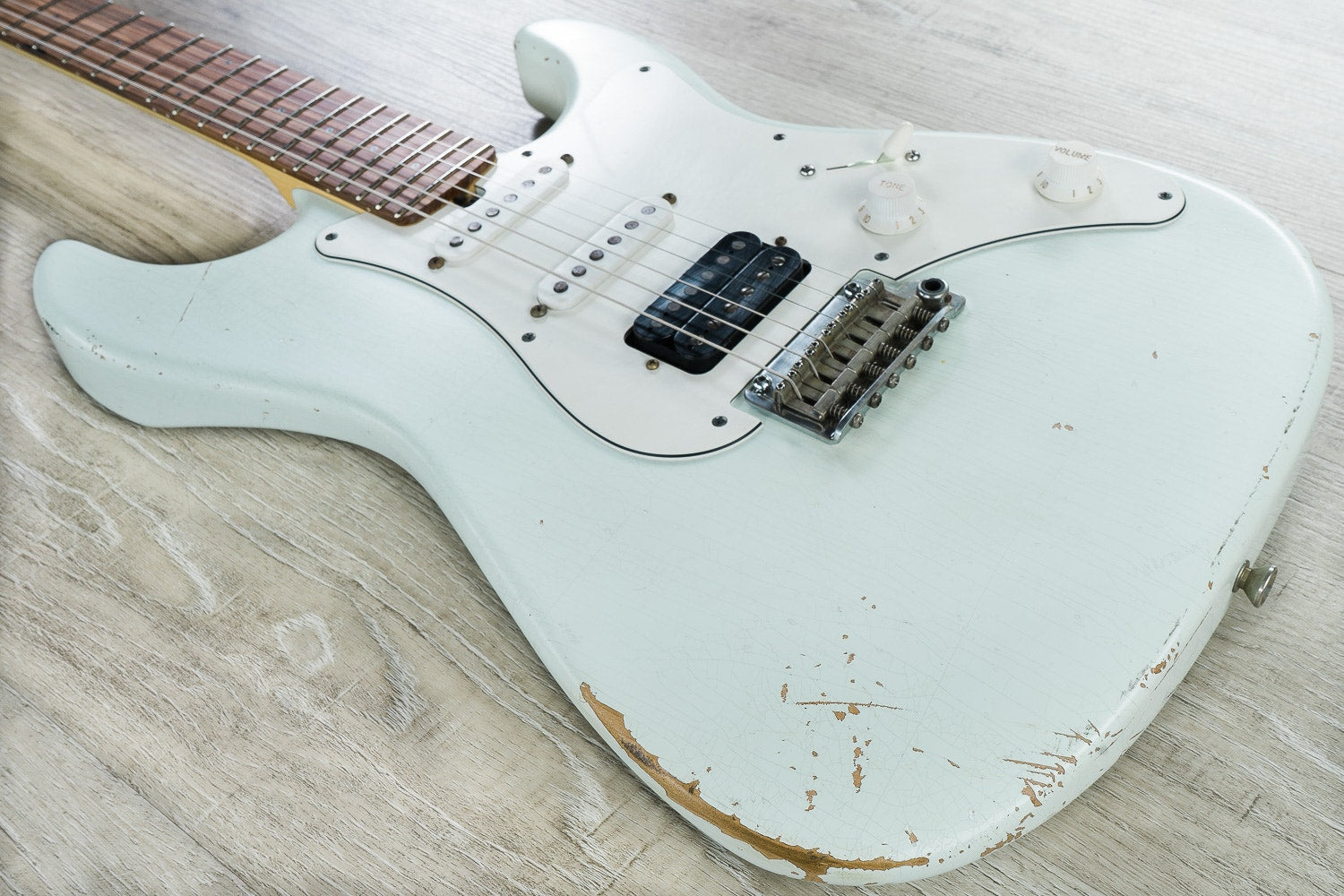 Friedman Guitars Vintage S Electric Guitar, HSS, Pau Ferro Fingerboard, Vintage White