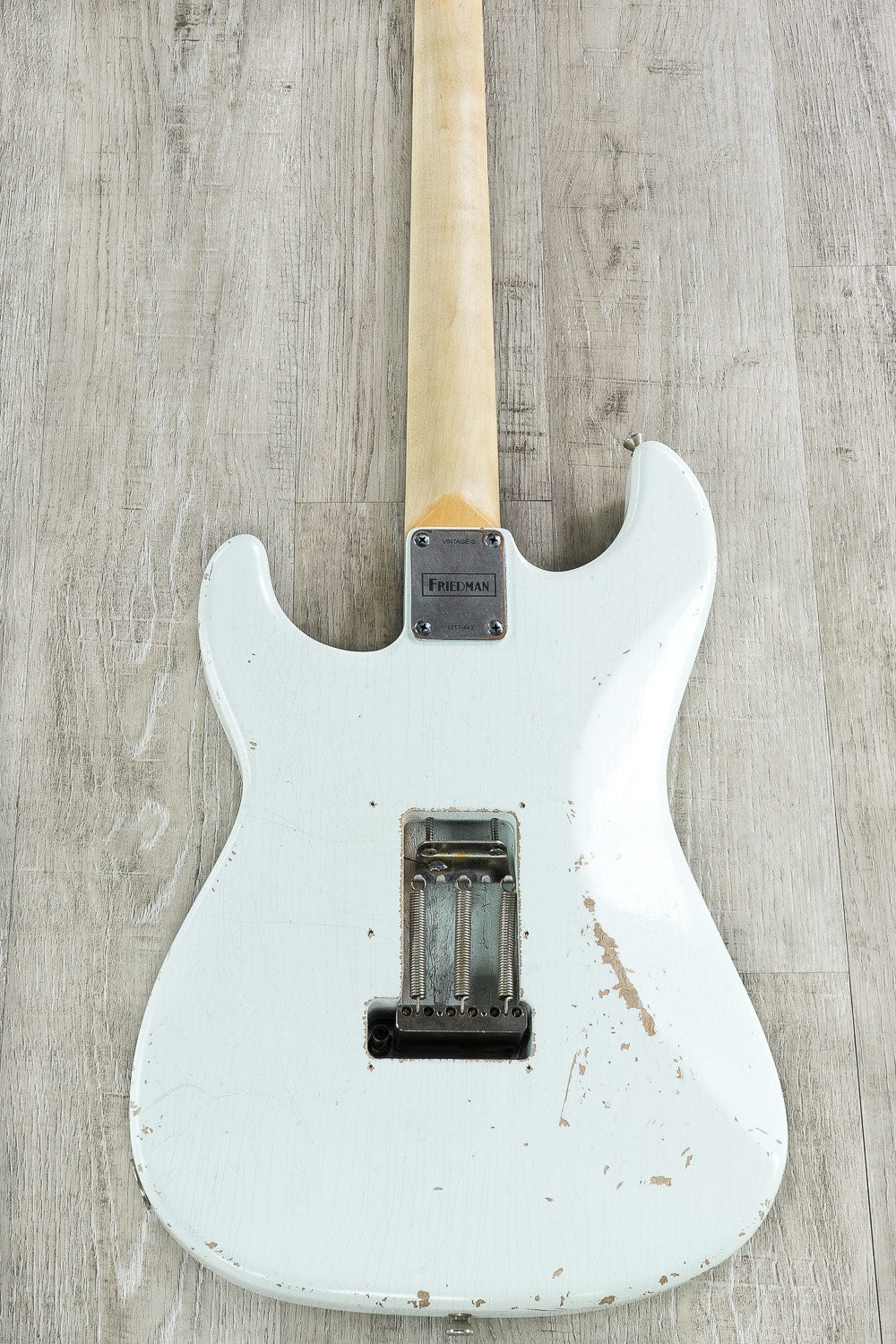 Friedman Guitars Vintage S Electric Guitar, HSS, Pau Ferro Fingerboard, Vintage White