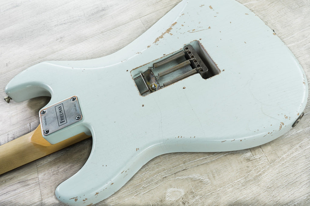Friedman Guitars Vintage S Electric Guitar, HSS, Pau Ferro Fingerboard, Vintage White