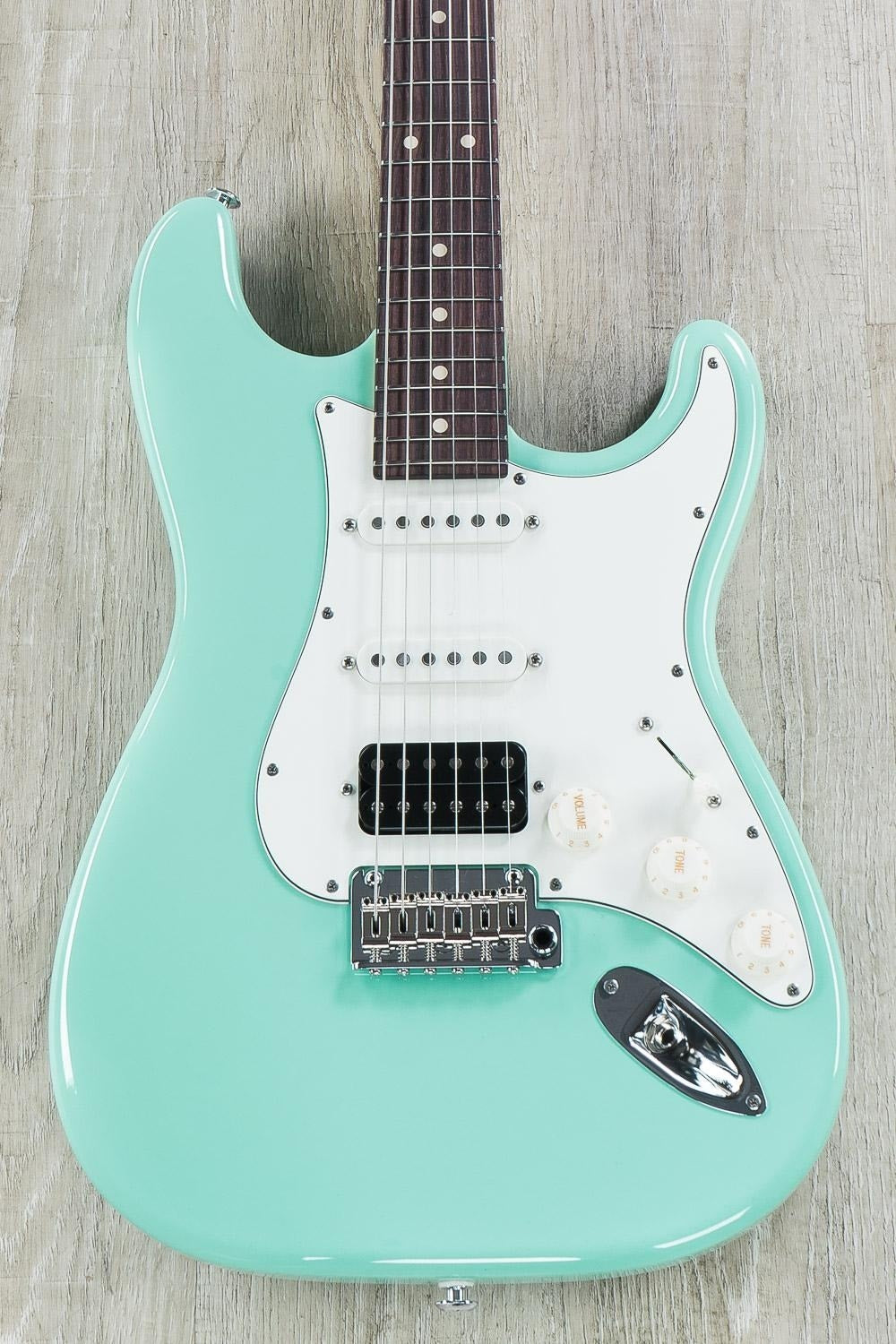 Suhr Classic Pro Electric Guitar, Indian Rosewood Fingerboard, HSS, SSCII, Deluxe Gig Bag - Surf Green
