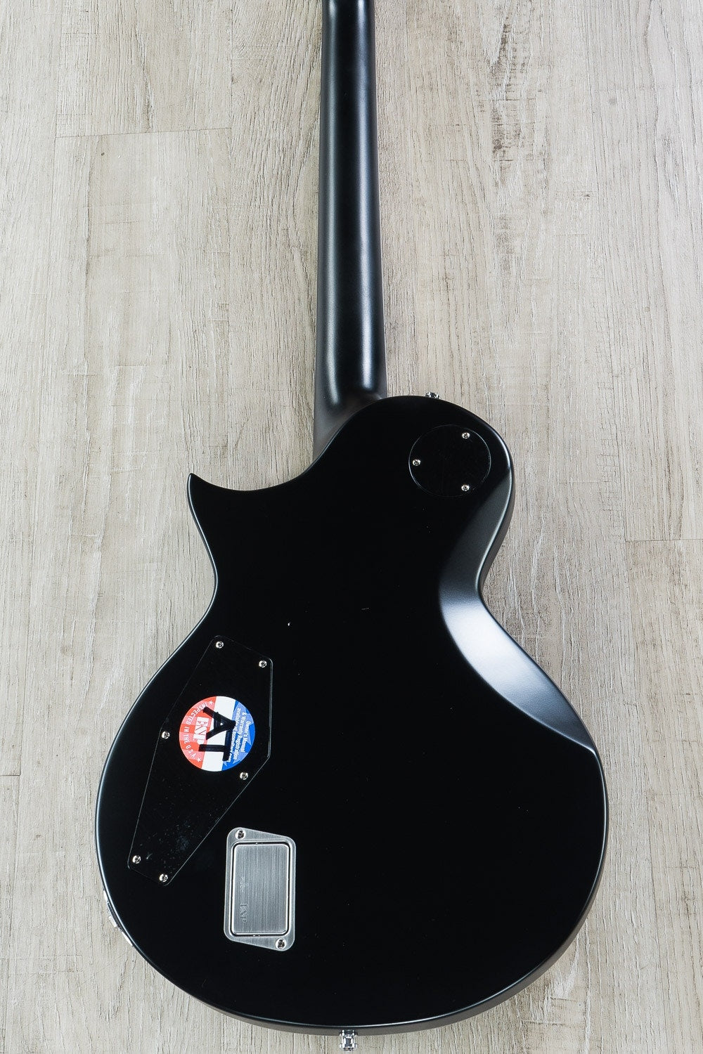 ESP E-II Eclipse BB Electric Guitar, Ebony Fingerboard, Hard Case - Black Satin (B-STOCK)