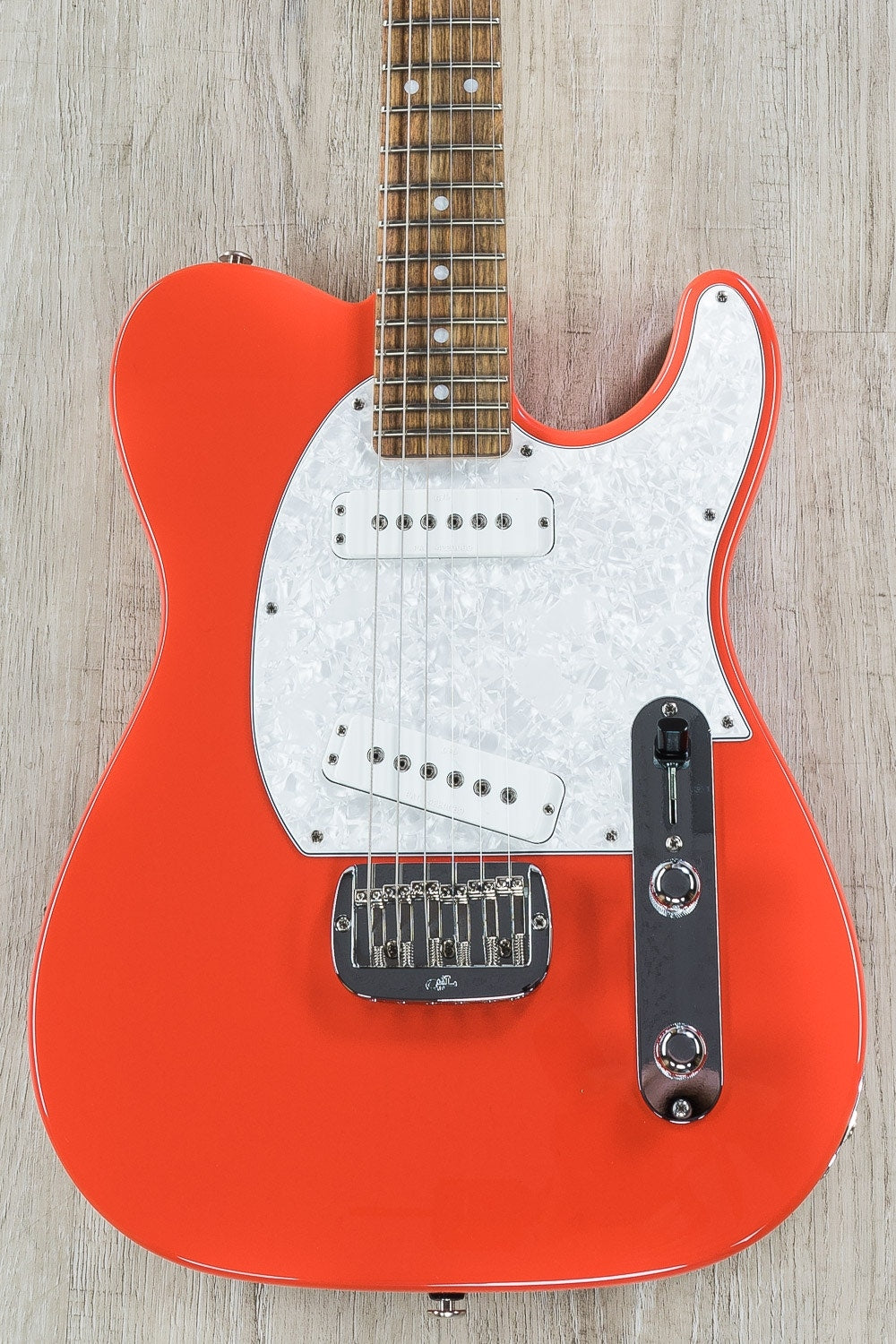 G&L USA ASAT Special Electric Guitar, Chechen Fingerboard, Hard Case - Rally Red