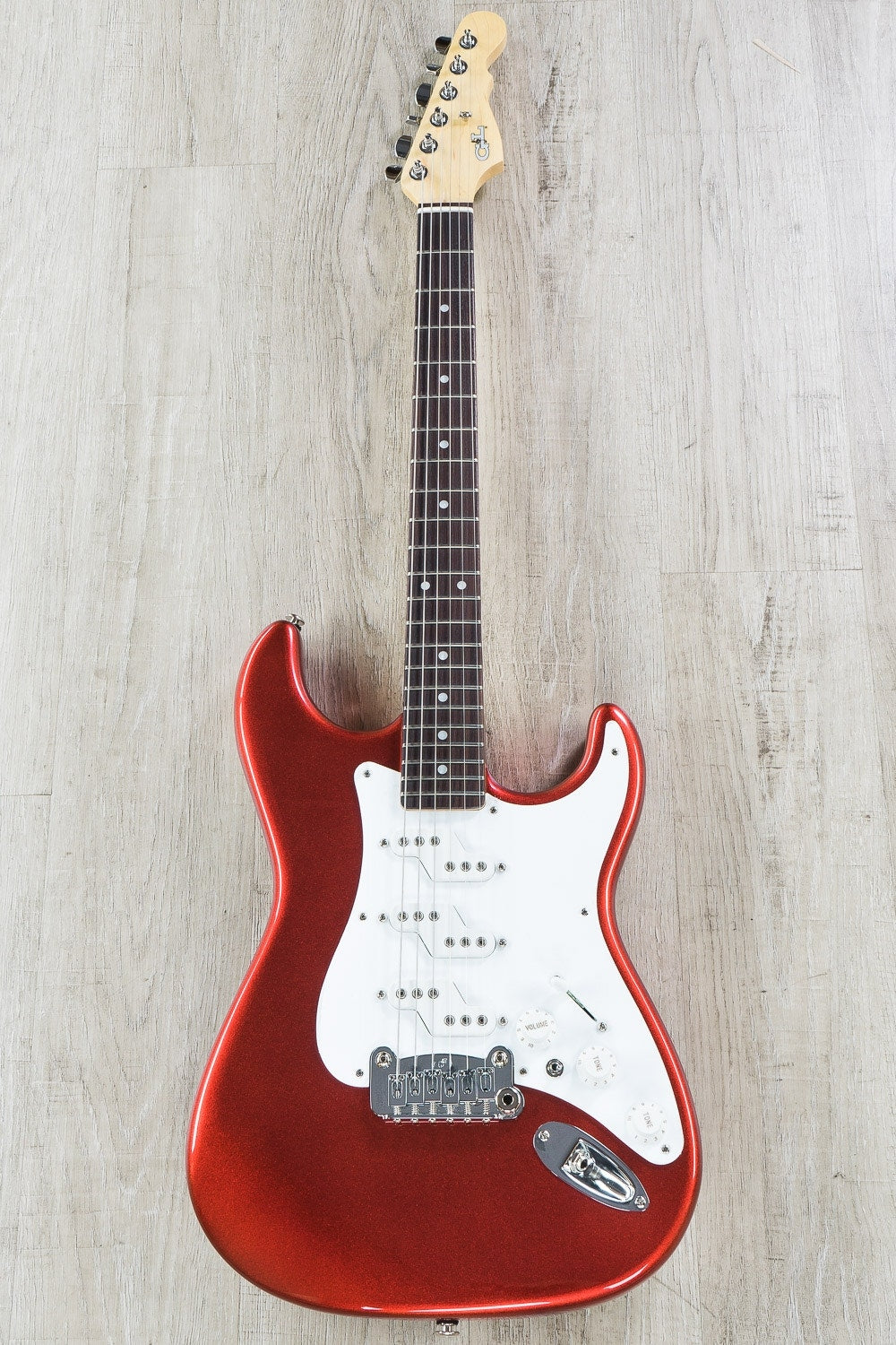 G&L USA Comanche Electric Guitar, Rosewood Fingerboard, Hard Case - Candy Apple Red Metallic