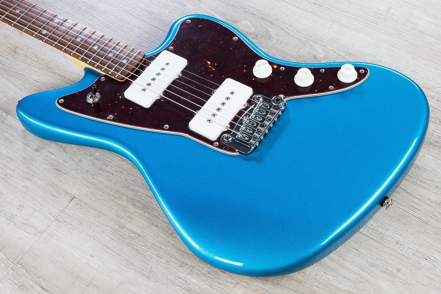 G&L USA Doheny Electric Guitar, Chechen Fingerboard, Hard Case - Lake Placid Blue Metallic