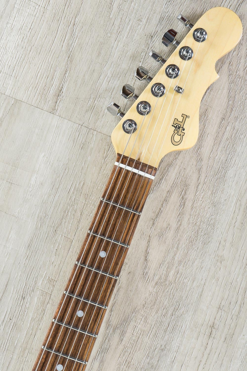 G&L USA Doheny Electric Guitar, Chechen Fingerboard, Hard Case - Lake Placid Blue Metallic