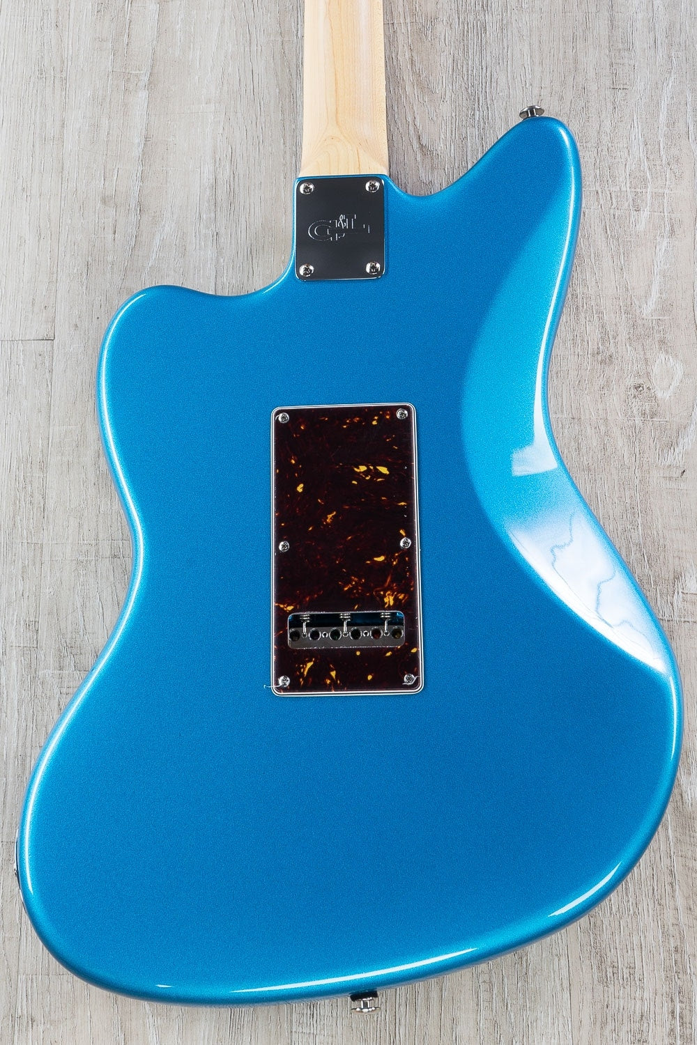 G&L USA Doheny Electric Guitar, Chechen Fingerboard, Hard Case - Lake Placid Blue Metallic