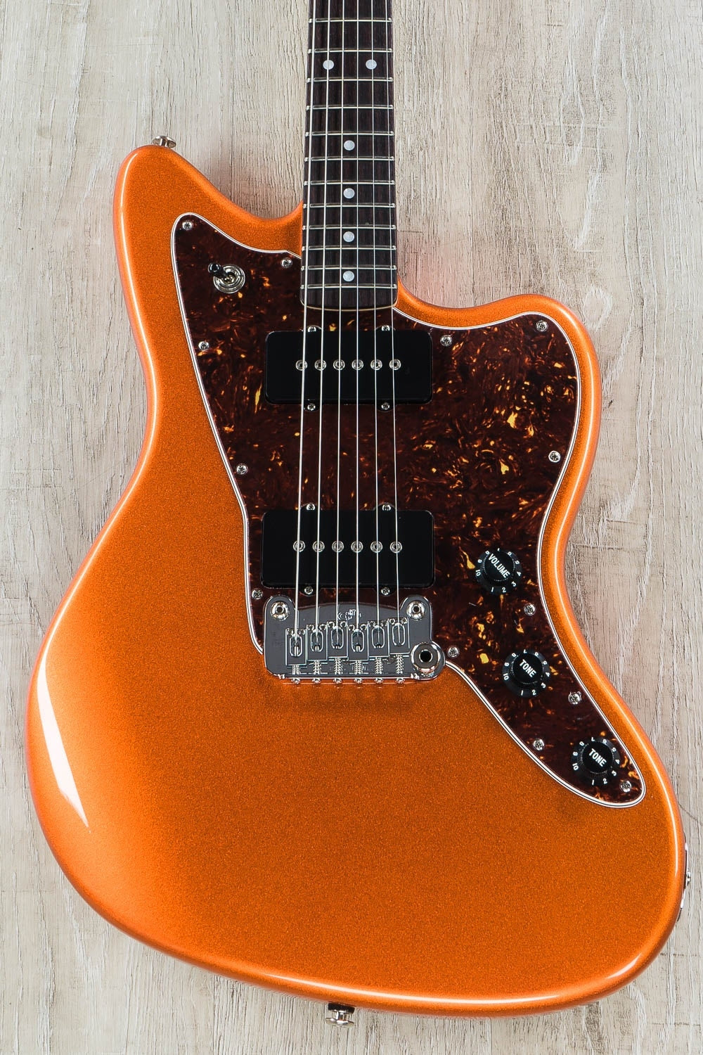 G&L USA Doheny Electric Guitar, Rosewood Fingerboard, Hard Case - Tangerine Metallic