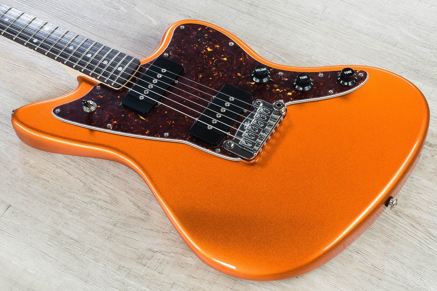 G&L USA Doheny Electric Guitar, Rosewood Fingerboard, Hard Case - Tangerine Metallic