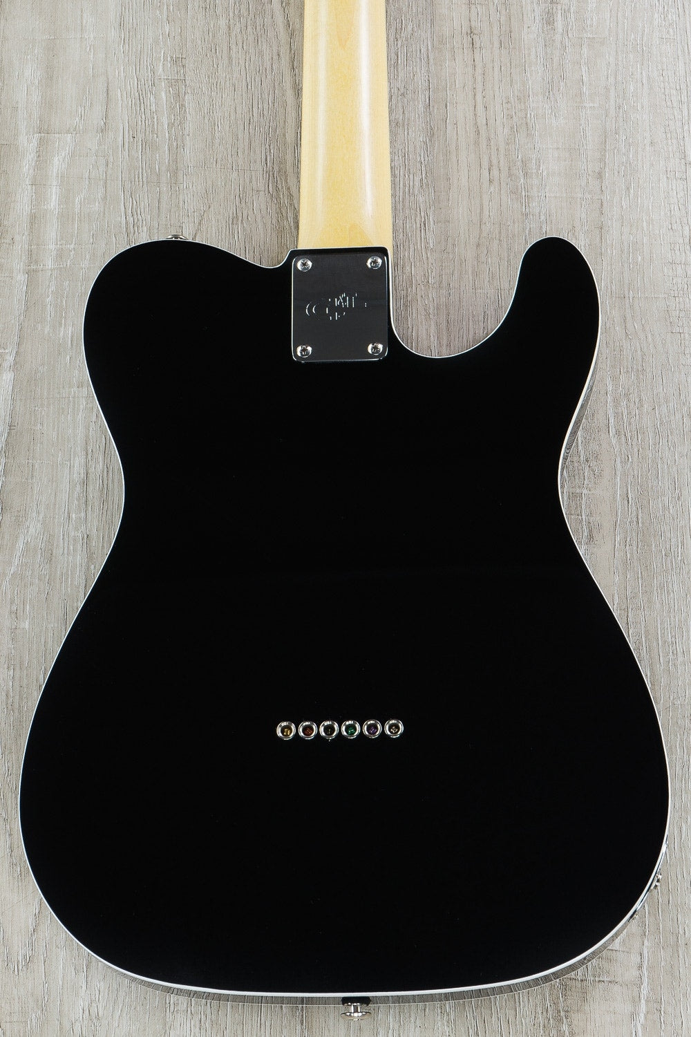 G&L USA ASAT Classic Left-Handed Electric Guitar, Maple Fingerboard, Alnico Pickups, Hard Case - Jet Black