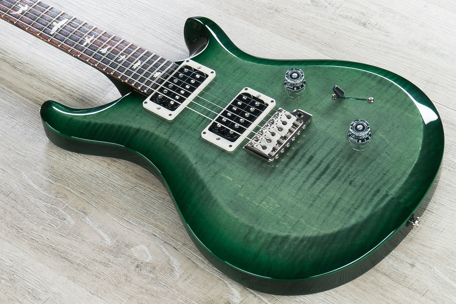 PRS Paul Reed Smith S2 Custom 24 Electric Guitar, Rosewood Fingerboard, Moss Green