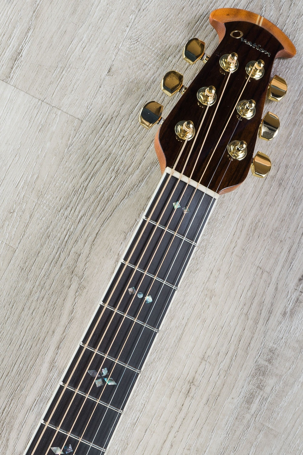 Ovation C2078AXP-WB Elite Plus Acoustic-Electric Guitar, Deep Contour, Hard Case - Waterfall Bubinga