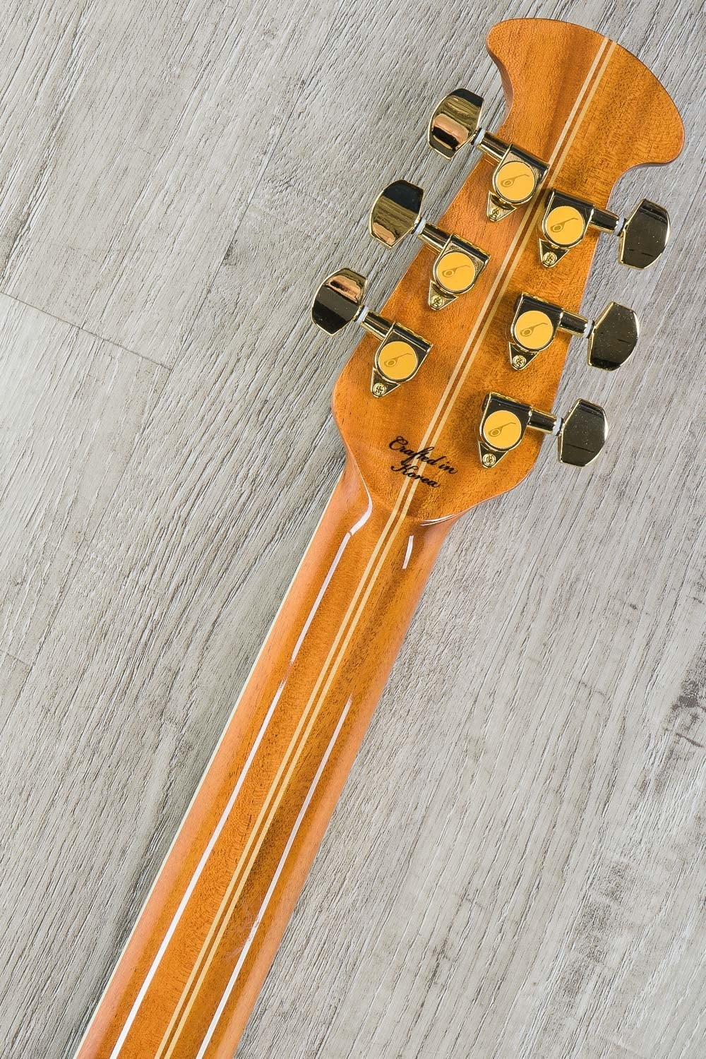 Ovation C2078AXP-WB Elite Plus Acoustic-Electric Guitar, Deep Contour, Hard Case - Waterfall Bubinga