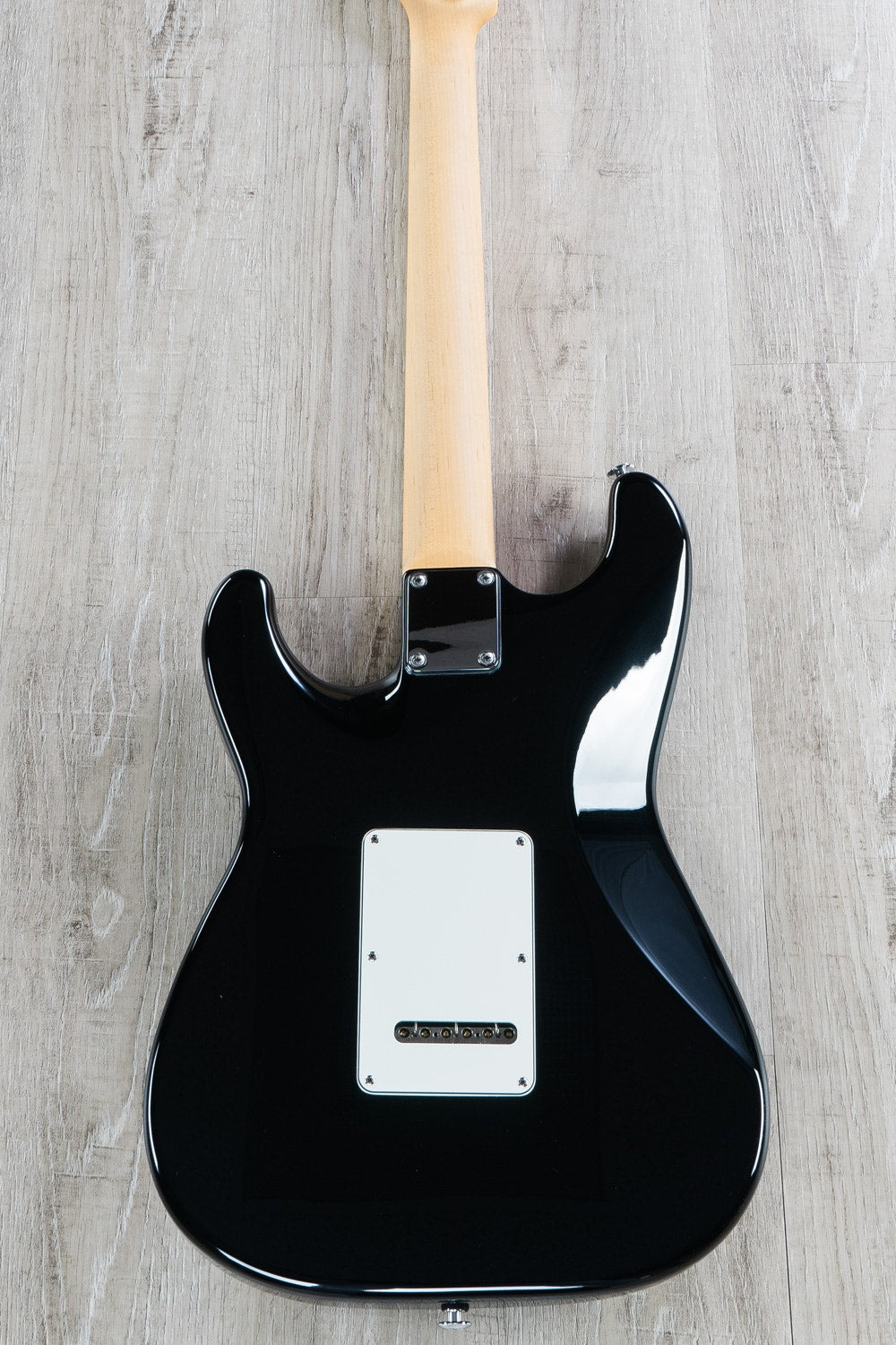 Suhr Classic S Electric Guitar, Maple Fingerboard, HSS, SSCII - Black, Deluxe Padded Gig Bag