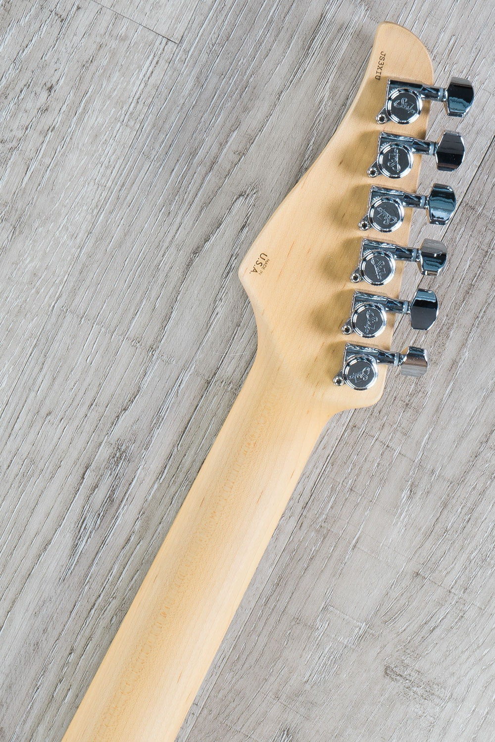 Suhr Classic S Electric Guitar, Maple Fingerboard, HSS, SSCII - Black, Deluxe Padded Gig Bag