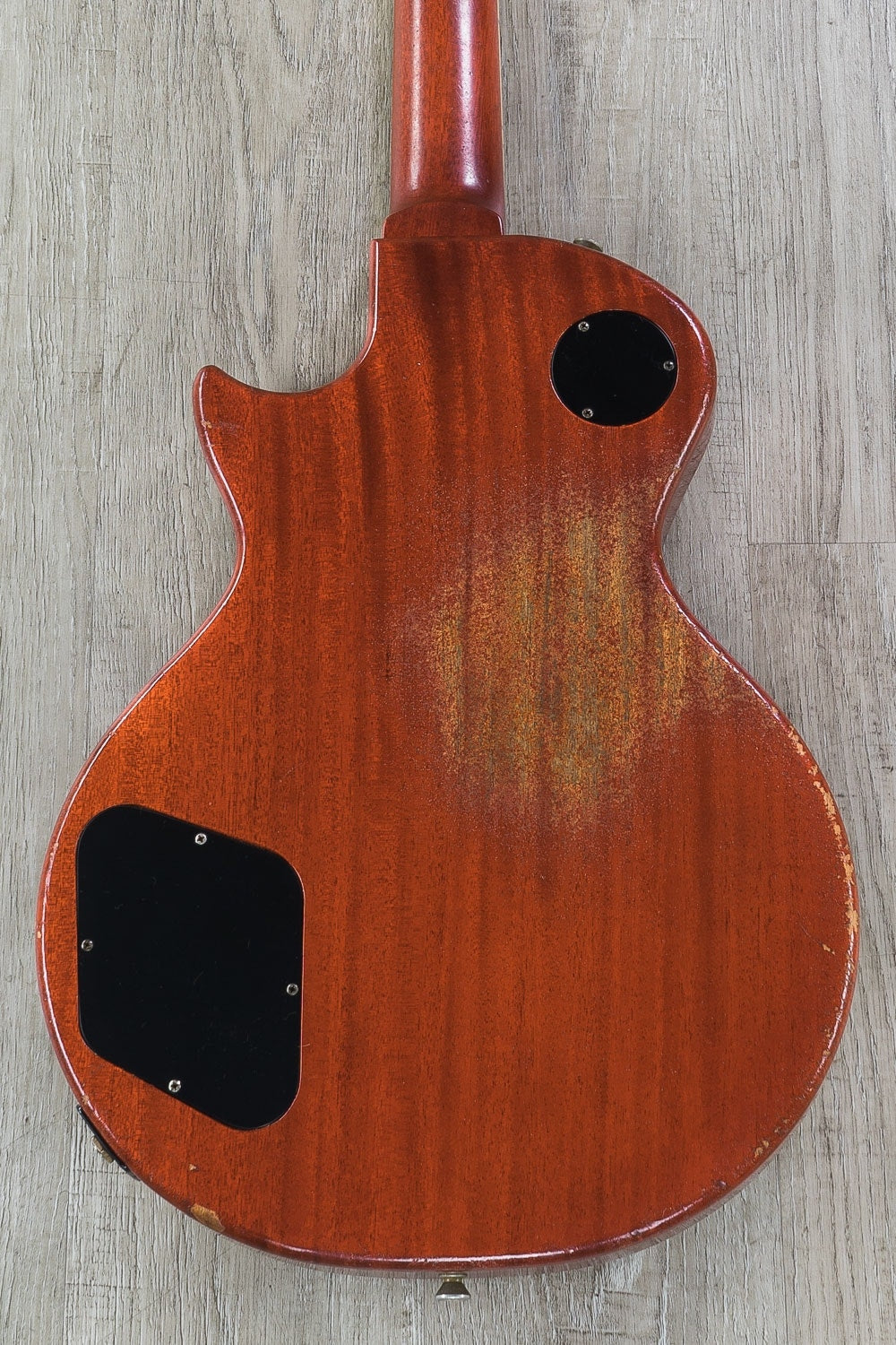 Rock N Roll Relics Thunders II Single Cut Electric Guitar, Heavy Aged, Hard Case - Cherry