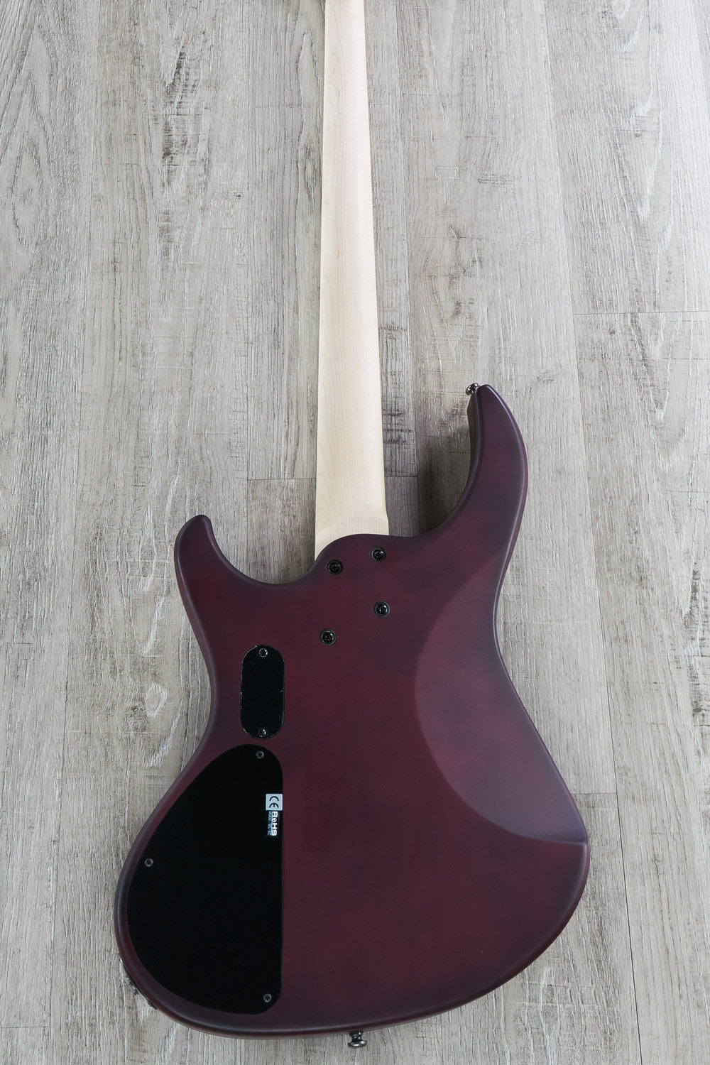 MTD Kingston Saratoga Deluxe Bass Guitar, 4-String, Maple Fingerboard, Deep Cherry Burst