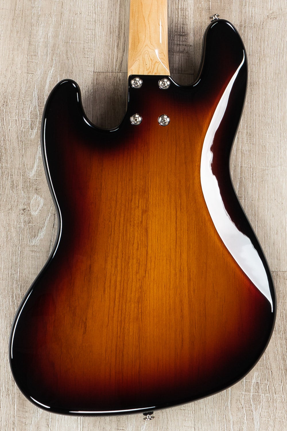 G&L Guitars Fullerton Deluxe JB Bass Guitar, Caribbean Rosewood Fingerboard, 3-Tone Sunburst