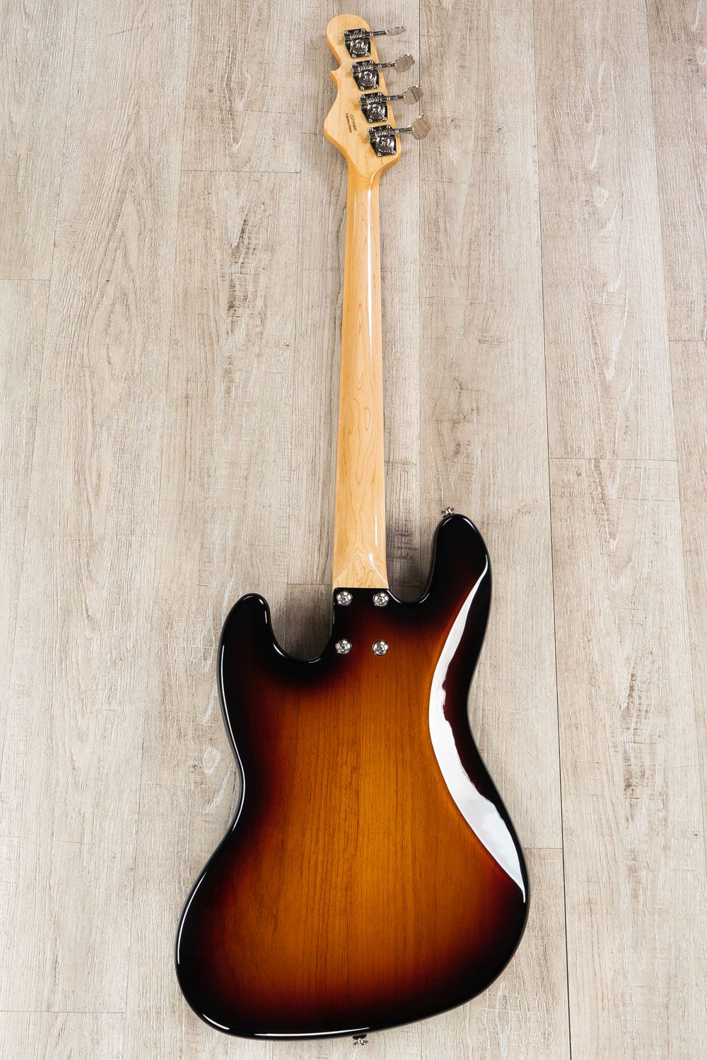 G&L Guitars Fullerton Deluxe JB Bass Guitar, Caribbean Rosewood Fingerboard, 3-Tone Sunburst