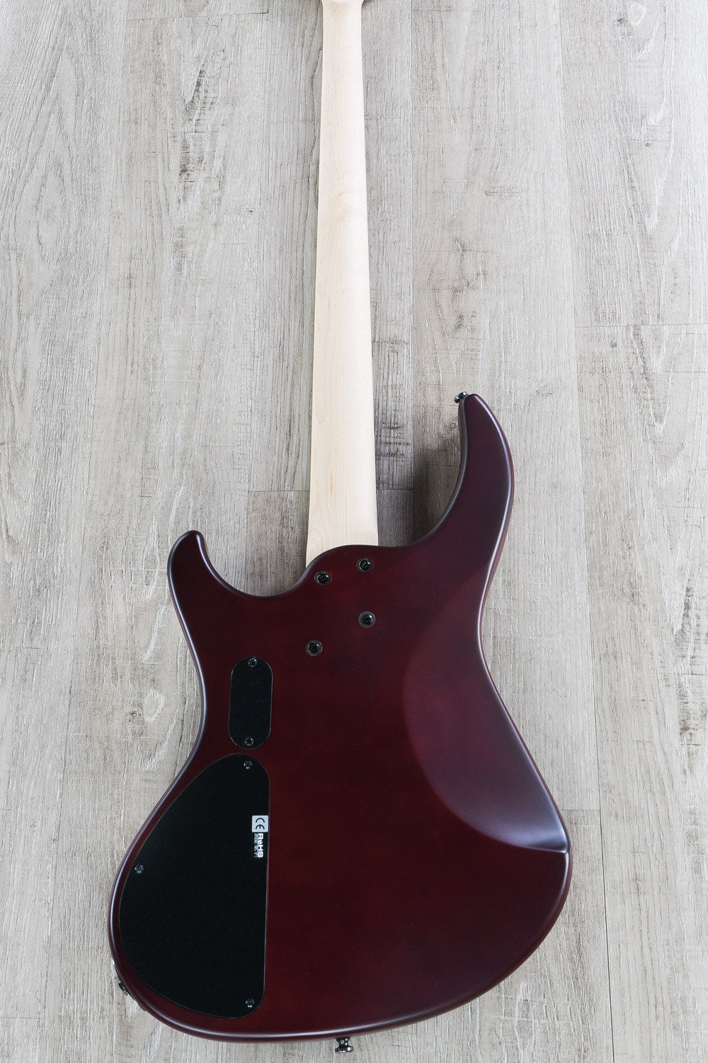 MTD Kingston Saratoga Deluxe Bass Guitar, 4-String, Rosewood Fingerboard, Deep Cherry Burst