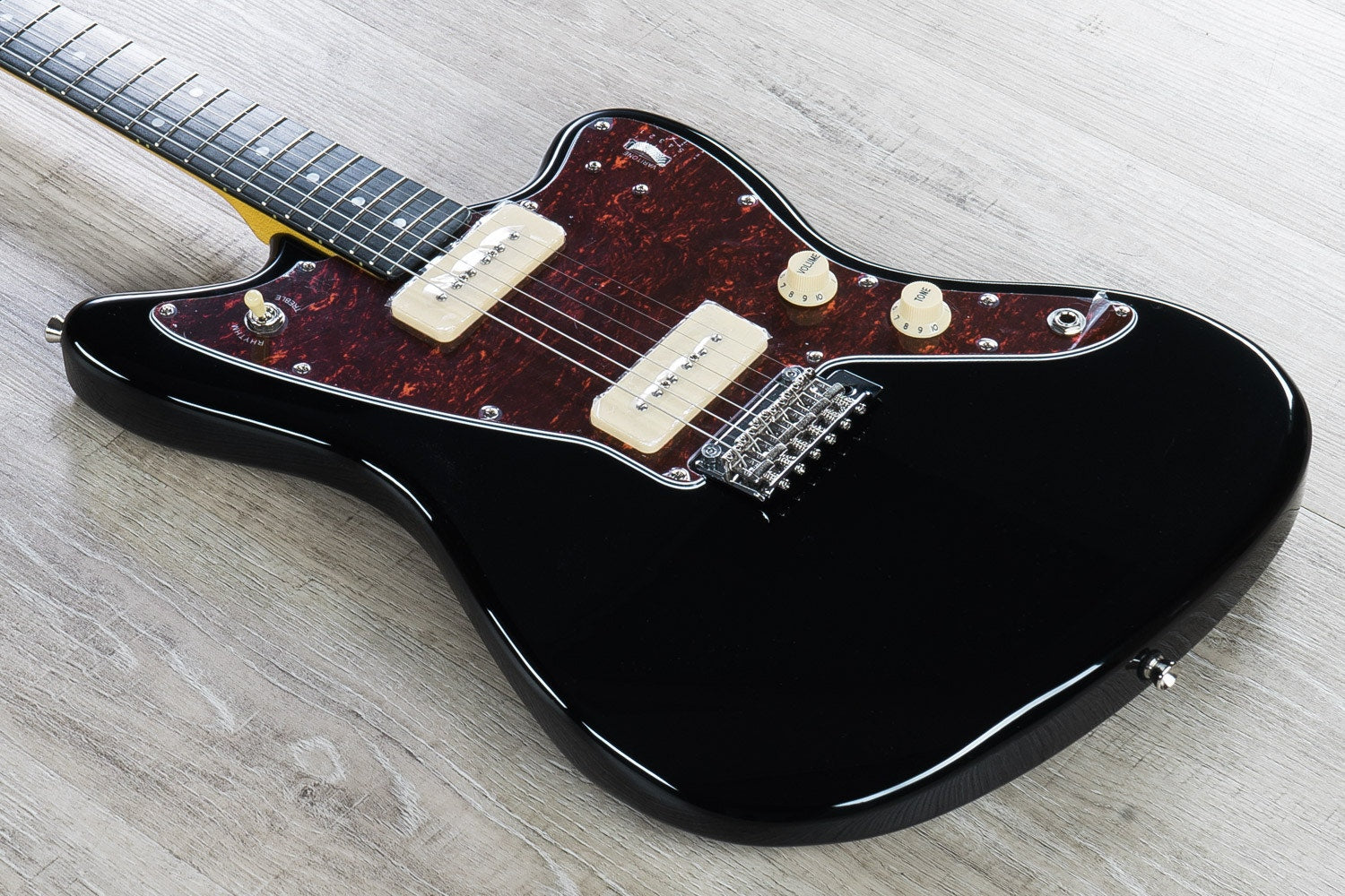 Tagima TW-61 Woodstock Series Jazzmaster Style Electric Guitar - Black
