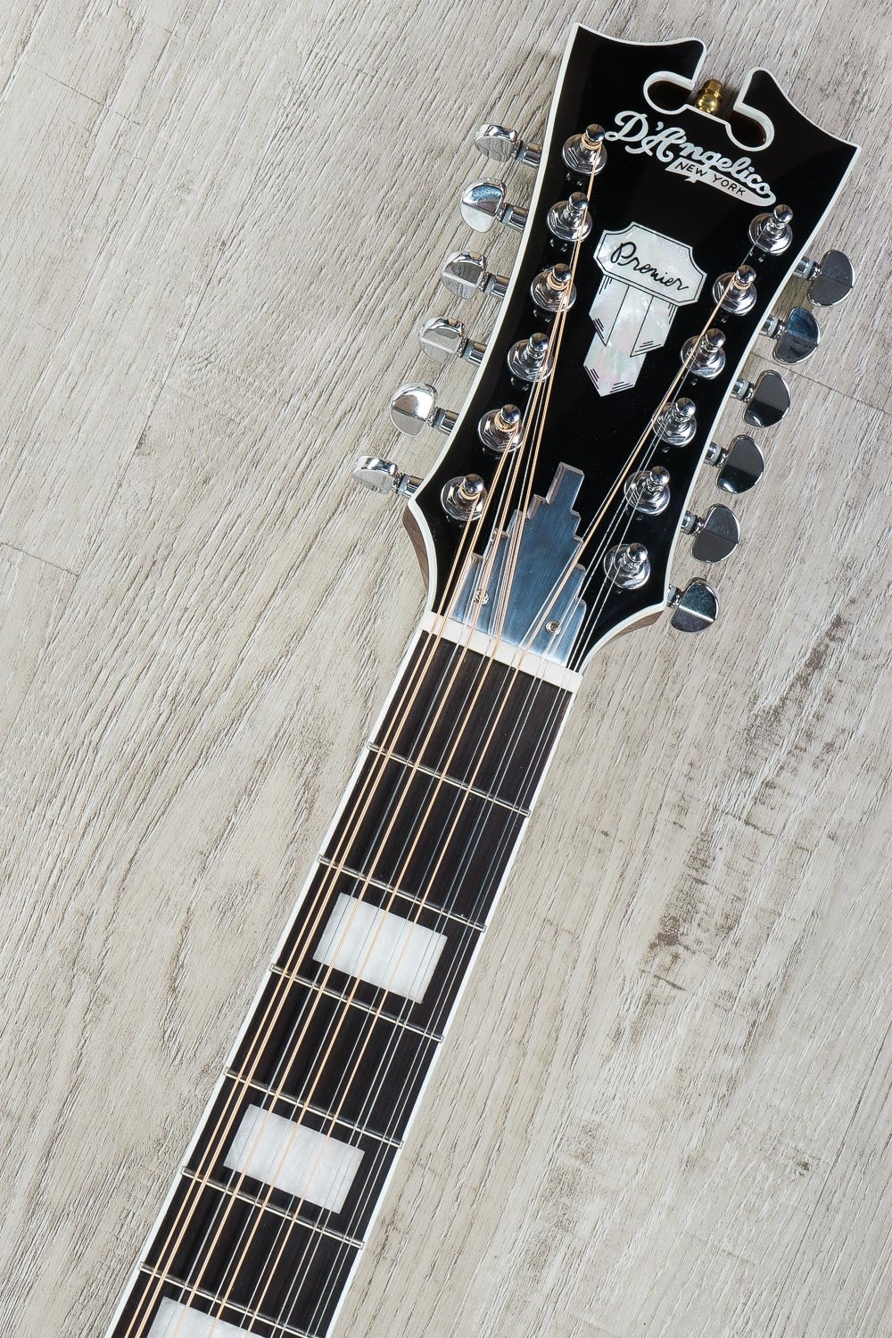 D'Angelico Premier Fulton 12-String Acoustic-Electric Guitar - Vintage Sunburst
