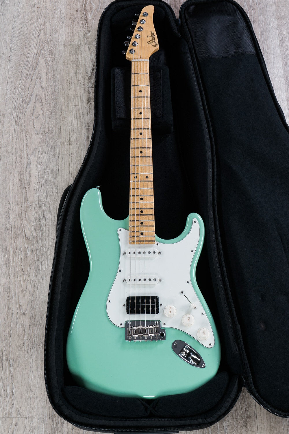 Suhr Guitars Classic S Electric Guitar, Maple Fingerboard, HSS, Surf Green