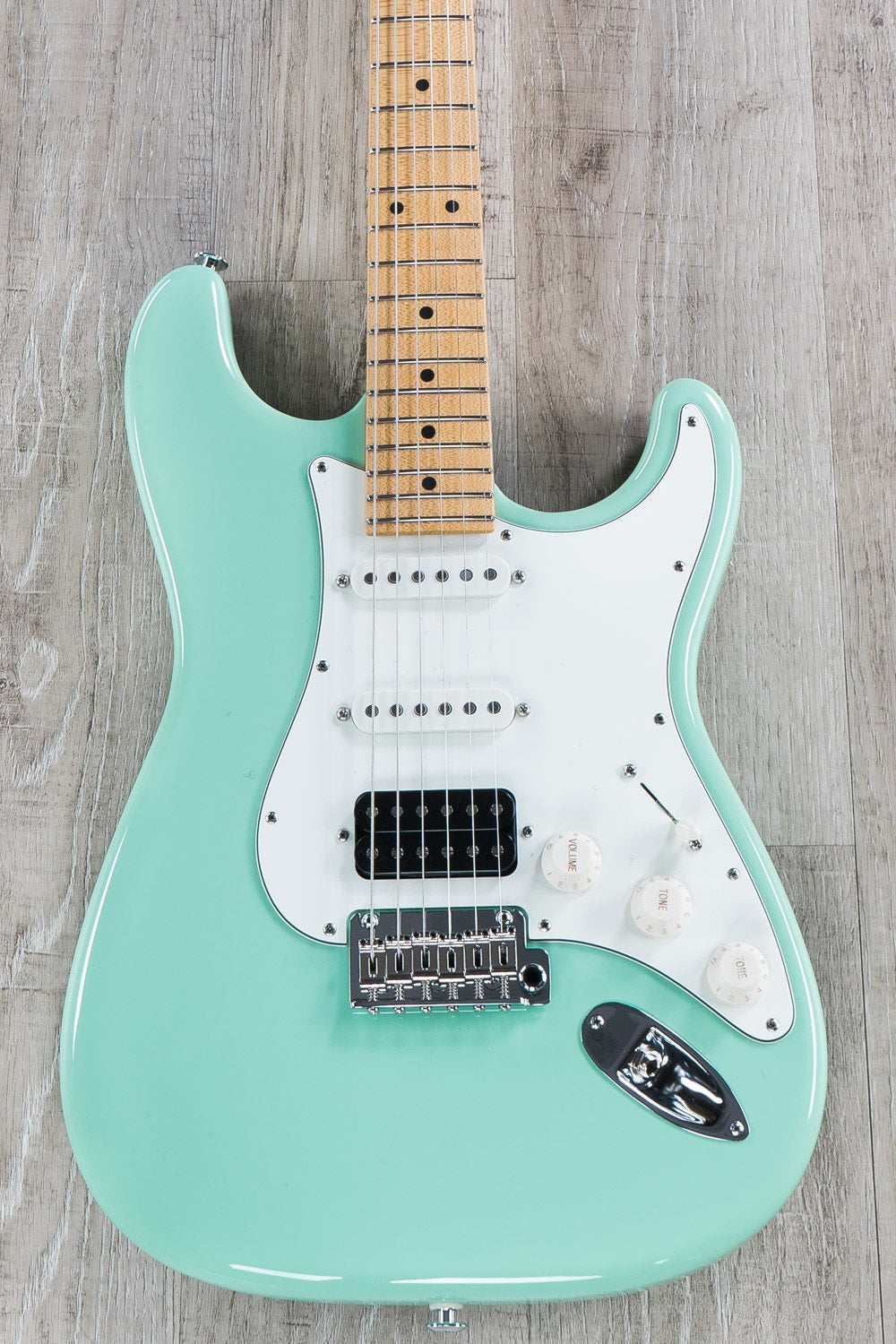 Suhr Guitars Classic S Electric Guitar, Maple Fingerboard, HSS, Surf Green