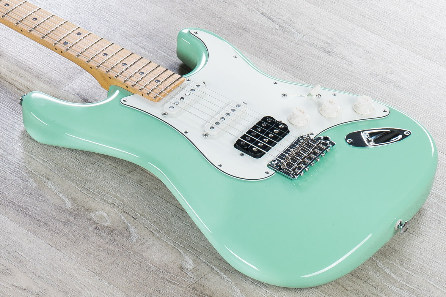 Suhr Guitars Classic S Electric Guitar, Maple Fingerboard, HSS, Surf Green