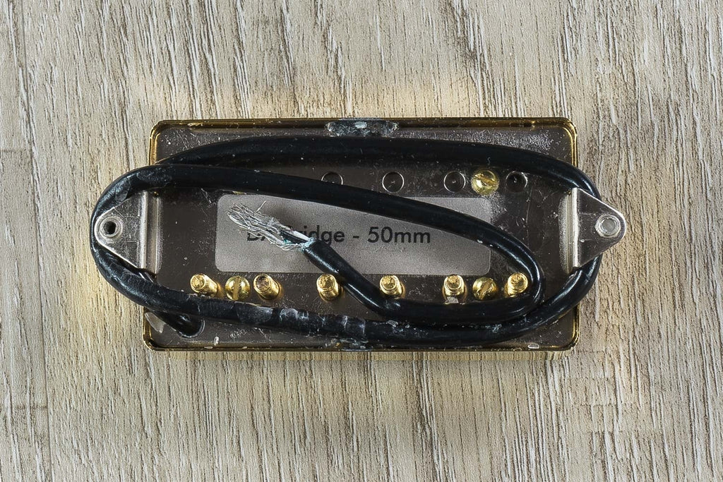 Suhr Aldrich Single Screw Hot Humbucker Pickup, Bridge 50mm, Gold