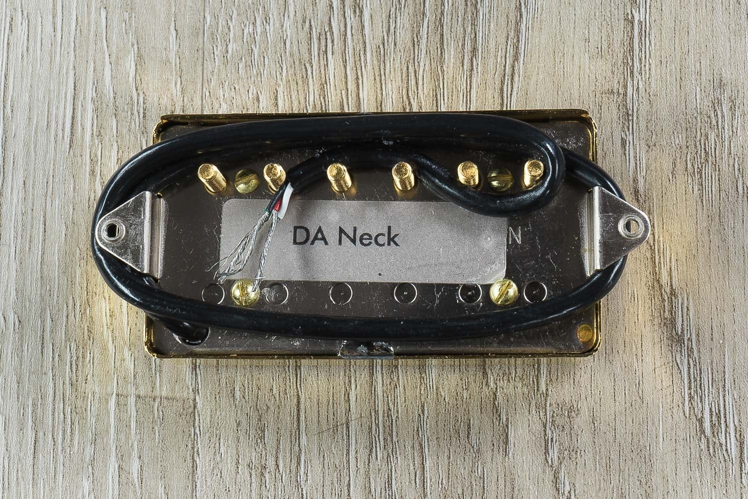 Suhr Aldrich Single Screw Hot Humbucker Pickup, Neck, Gold