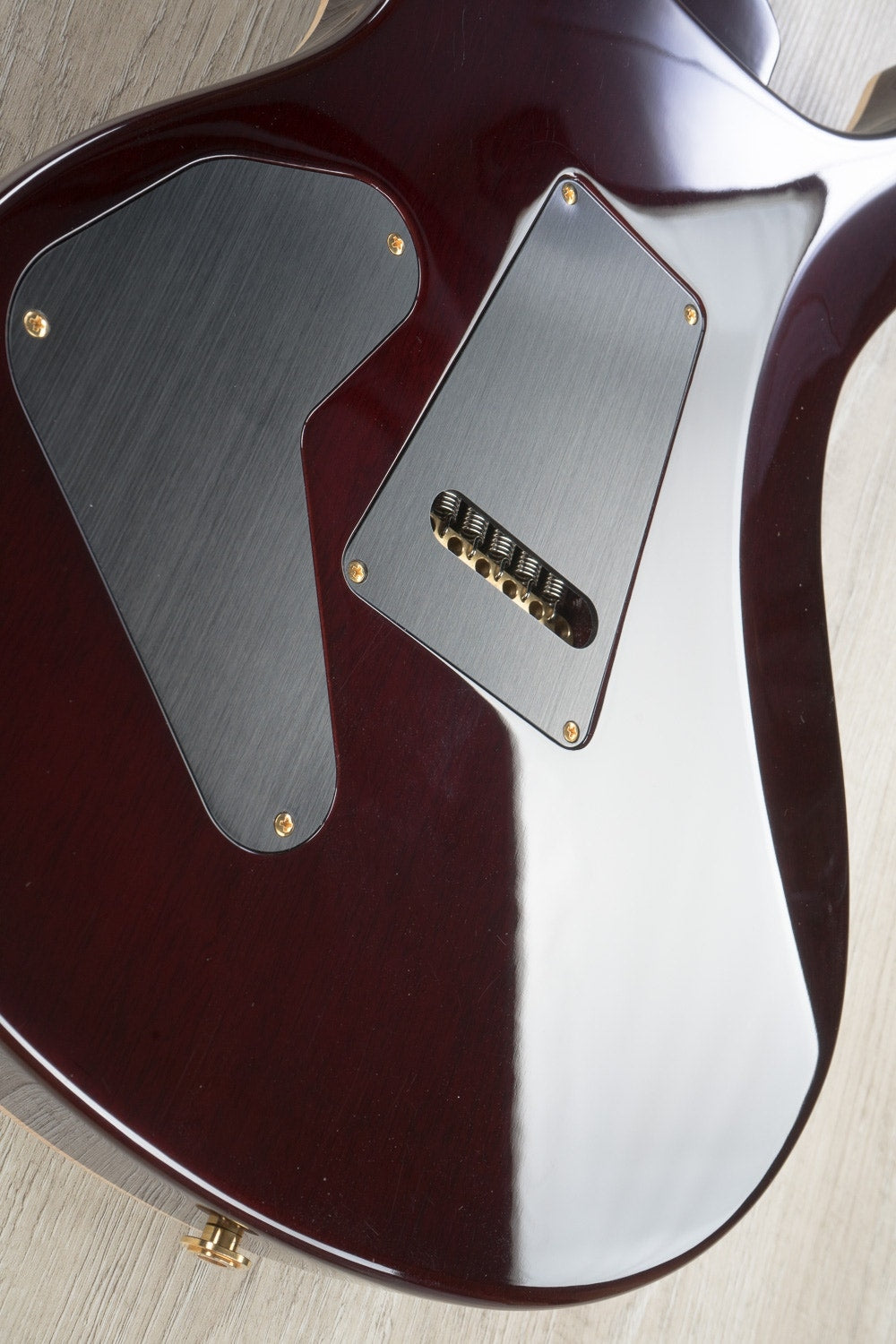 PRS Paul Reed Smith Custom 24 Piezo Electric Guitar, 10-Top, Pattern Thin, Hard Case - Fire Red Burst (B-Stock)