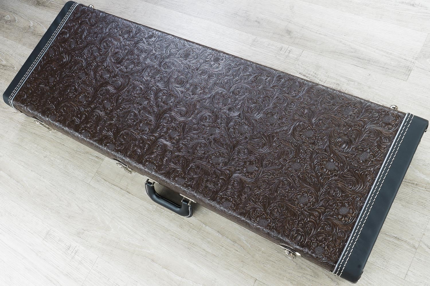 James Trussart Custom Guitars Rust O Matic Gator Deluxe SteelCaster Electric Guitar with Hard Case