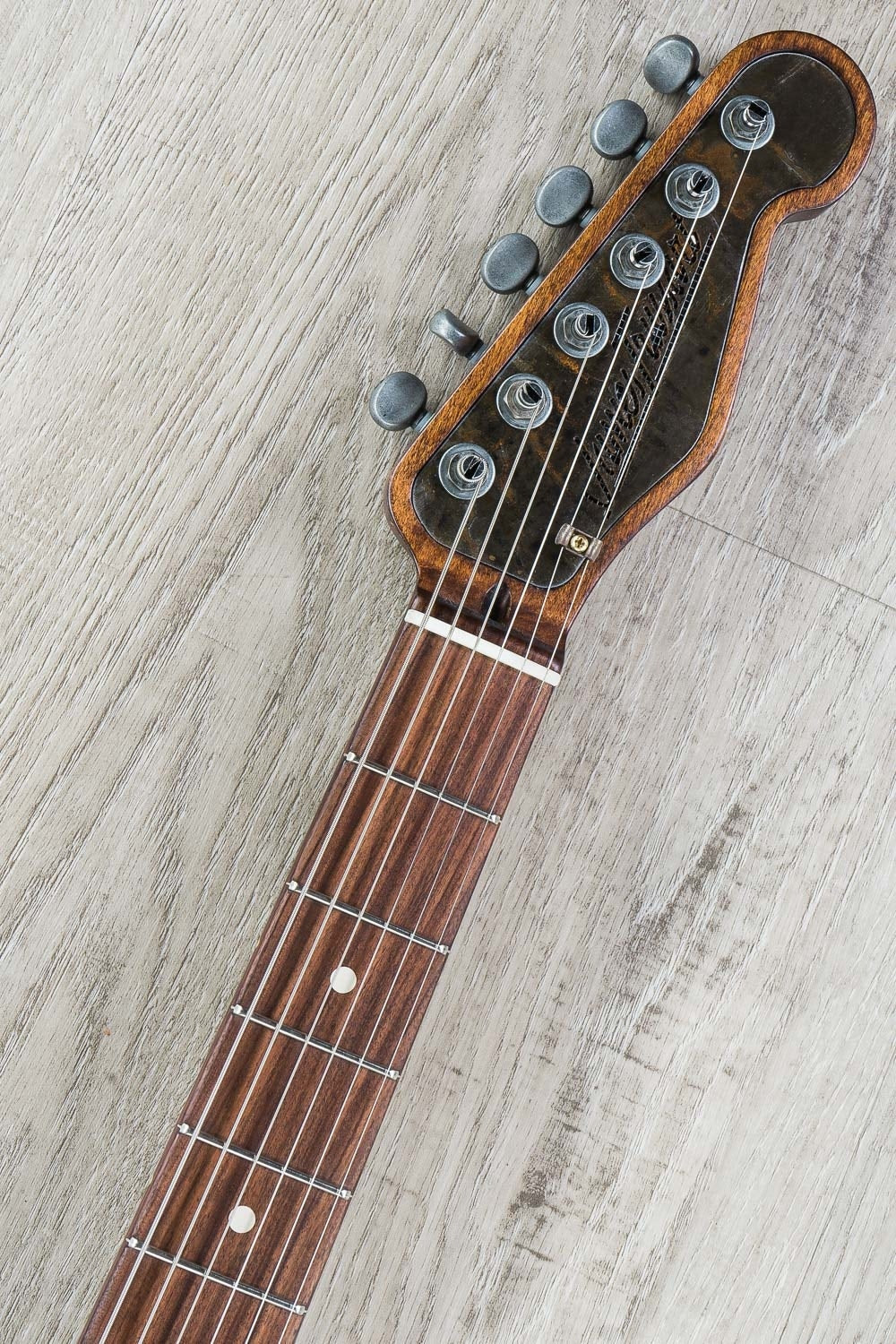 James Trussart Custom Guitars Rust O Matic Gator Deluxe SteelCaster Electric Guitar with Hard Case