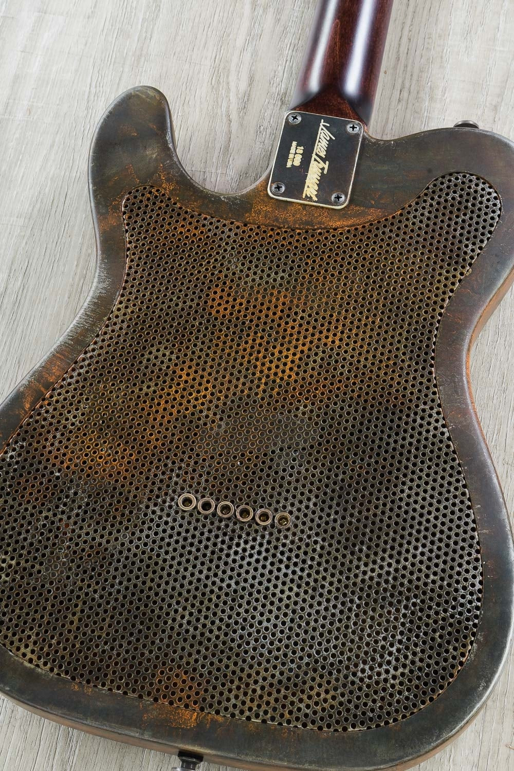 James Trussart Custom Guitars Lone Star Rust O Matic SteelCaster Electric Guitar with Hard Case