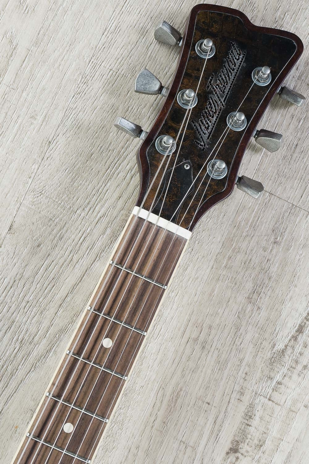 James Trussart Custom Guitars Rust O Matic SteelDeville Electric Guitar with Hard Case