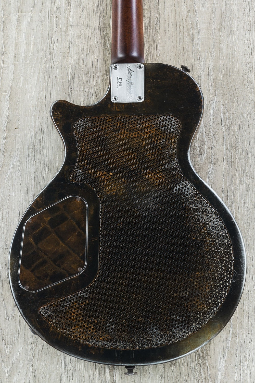 James Trussart Custom Guitars Rust O Matic SteelDeville Electric Guitar with Hard Case